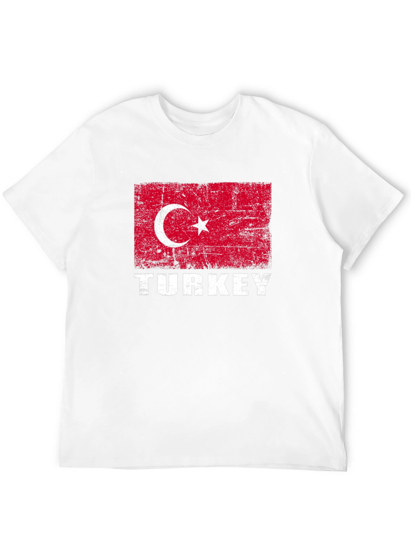 Turkey Flag T-Shirt - Distressed Turkish Pride Tee