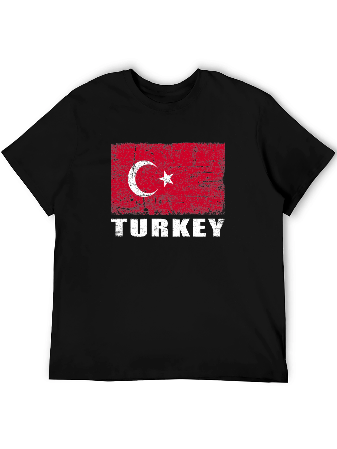 Turkey Flag T-Shirt - Distressed Turkish Pride Tee