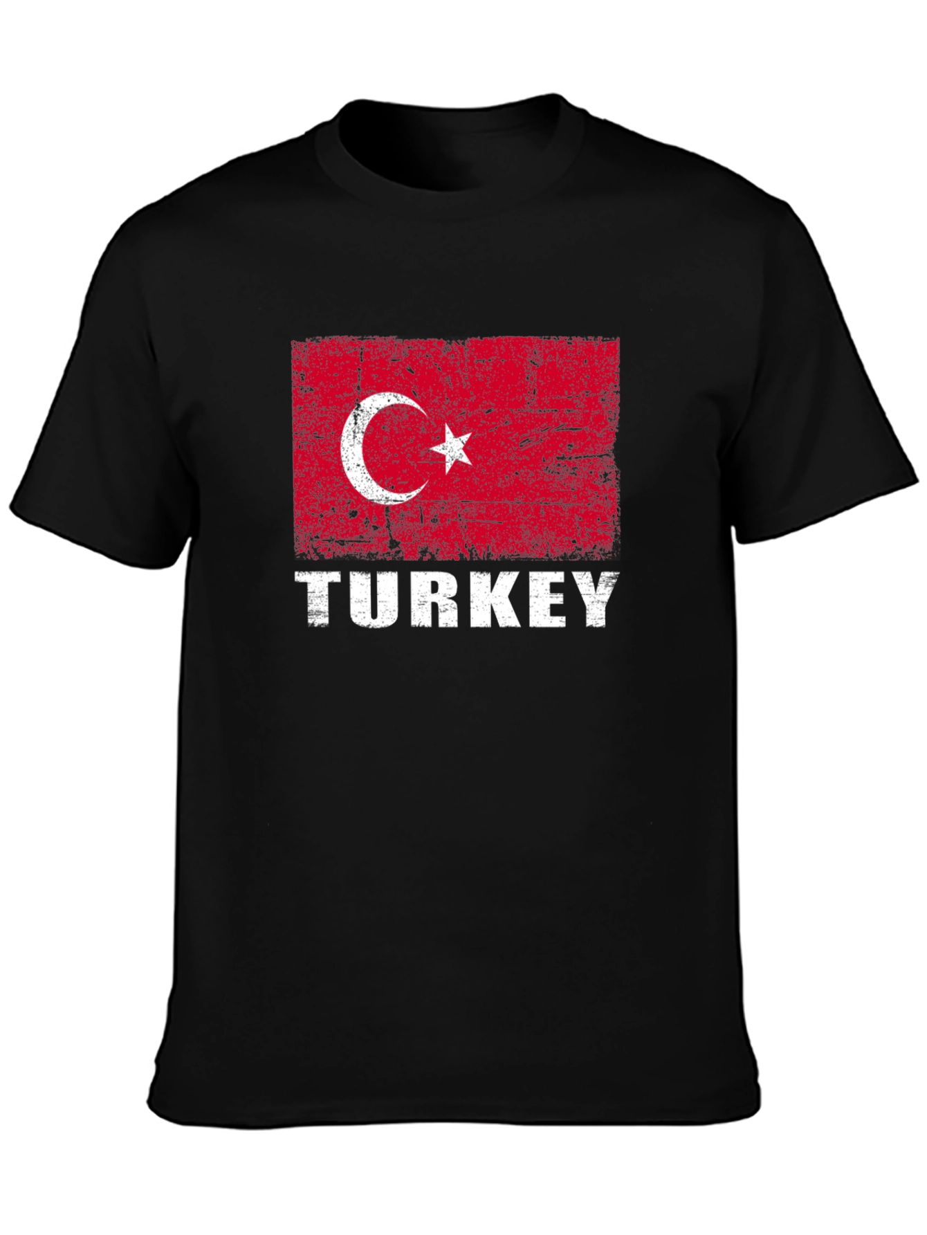 Turkey Flag T-Shirt - Distressed Turkish Pride Tee
