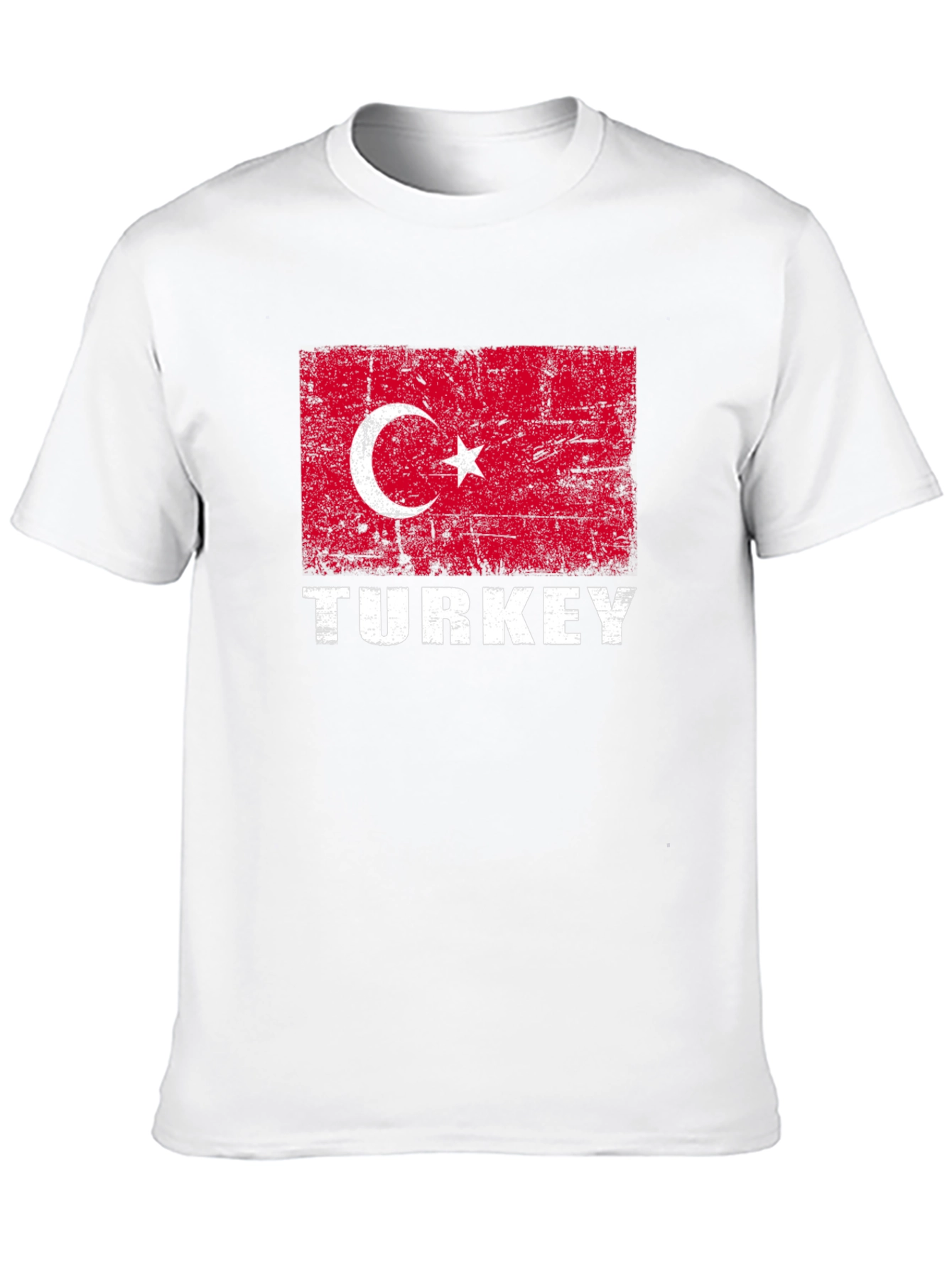 Turkey Flag T-Shirt - Distressed Turkish Pride Tee
