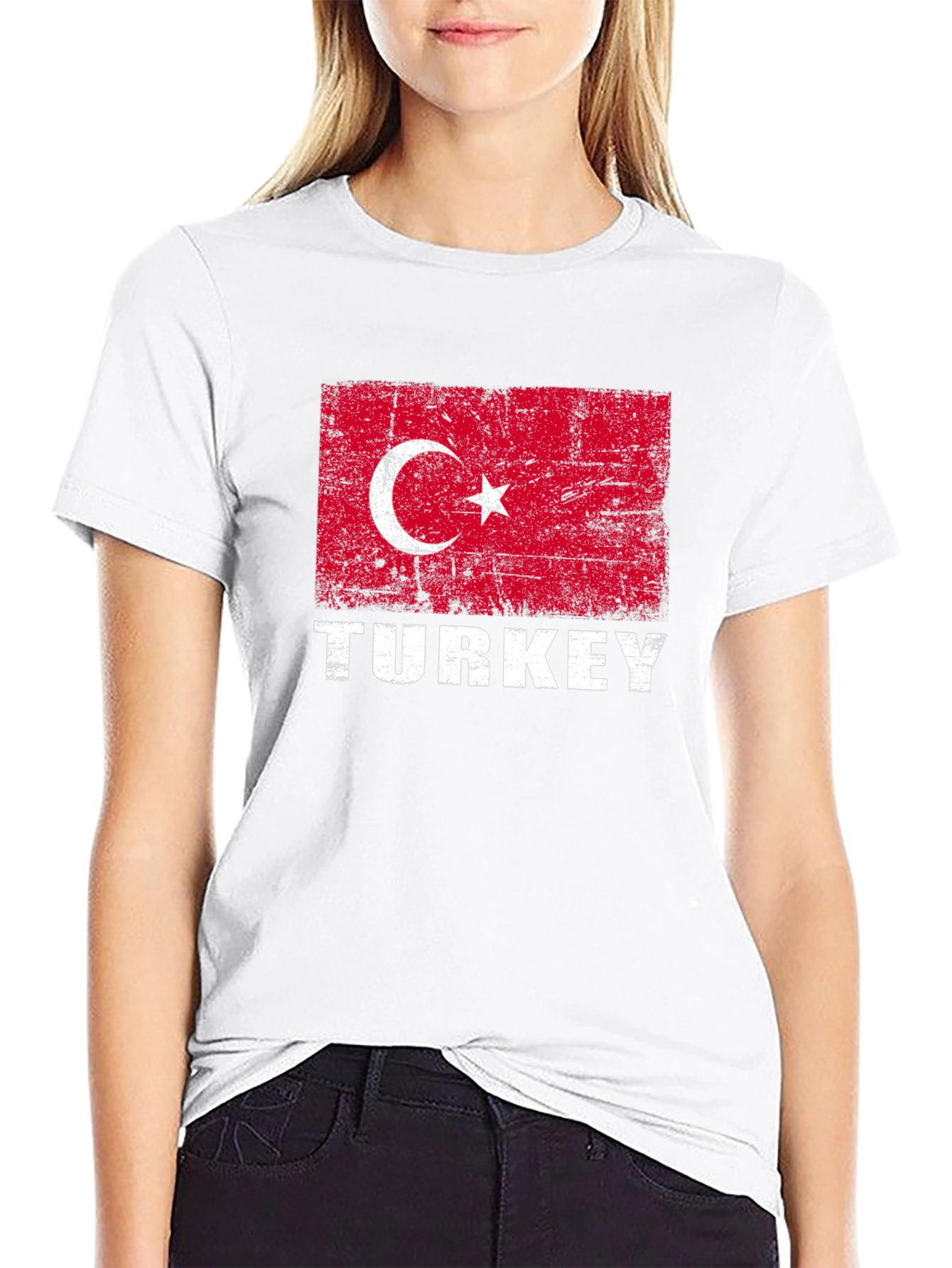 Turkey Flag T-Shirt - Distressed Turkish Pride Tee