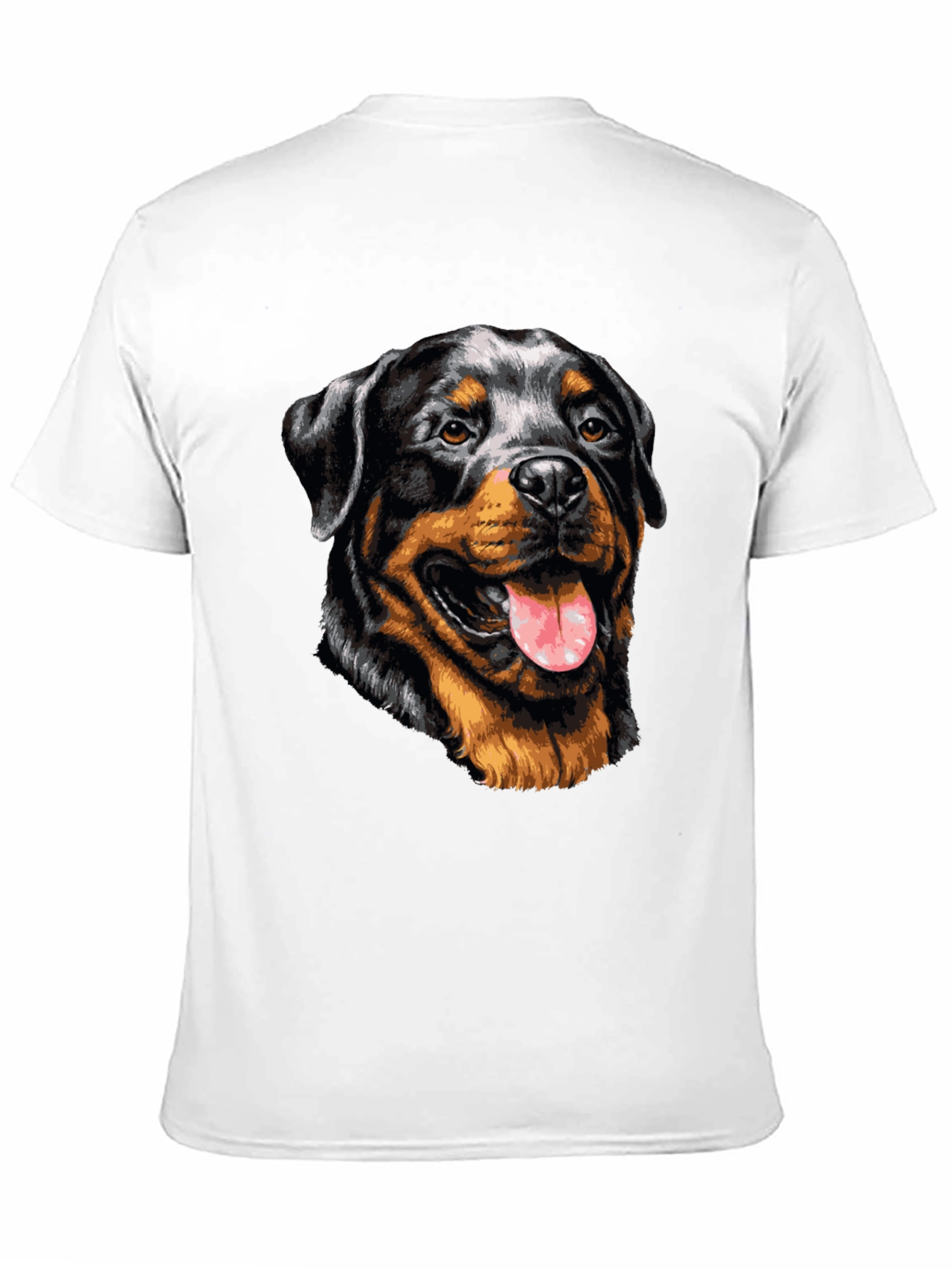 Rottweiler Graphic Tee - Dog Lover Black T-Shirt