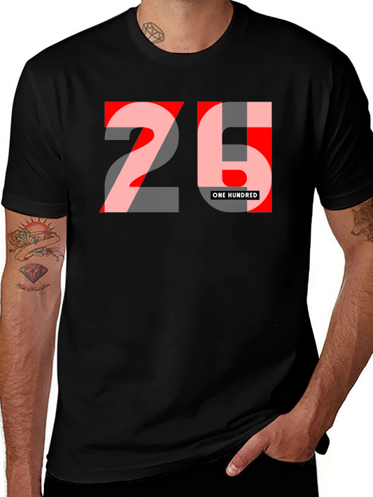 26 One Hundred Graphic Tee - Black