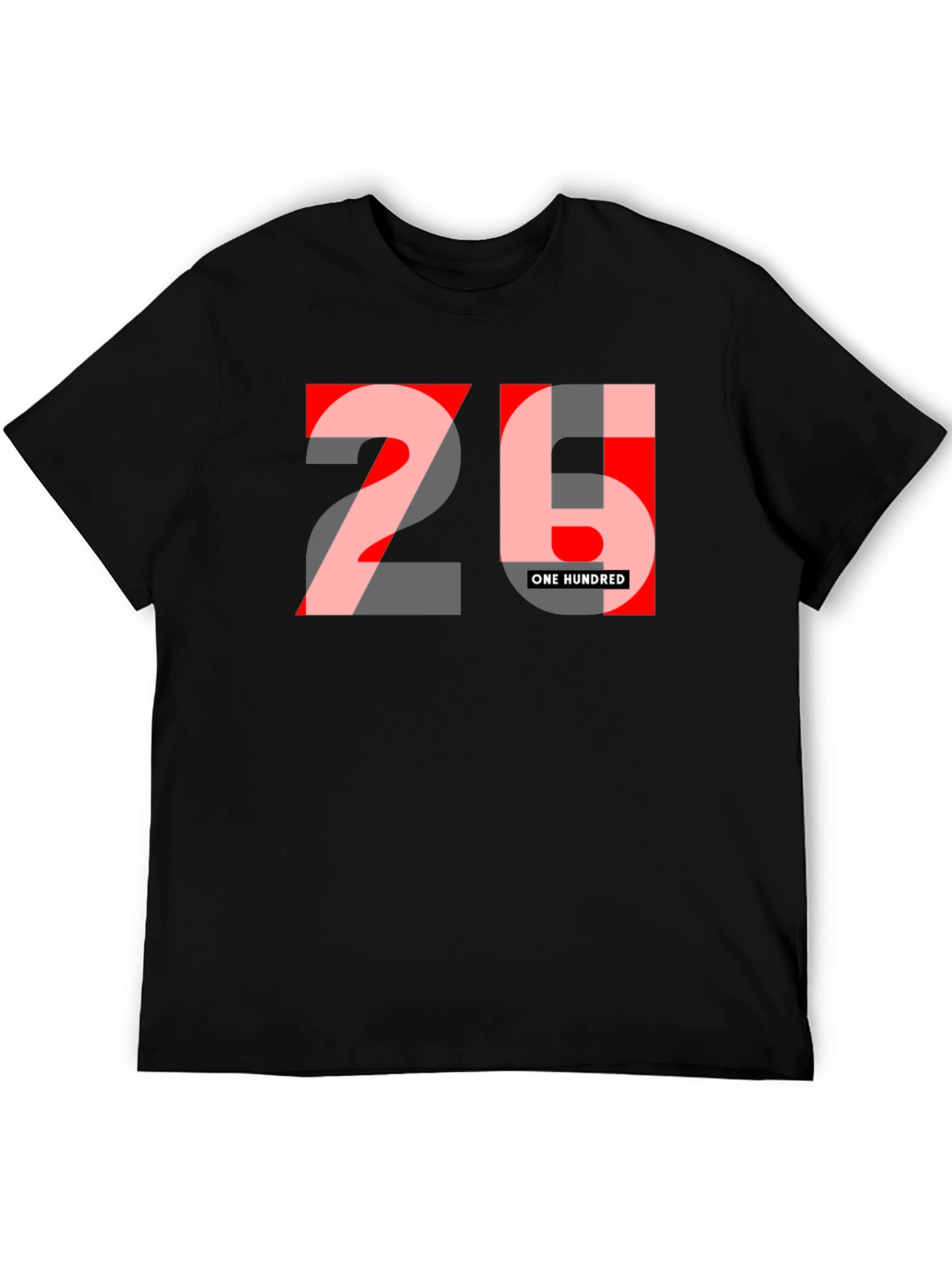 26 One Hundred Graphic Tee - Black