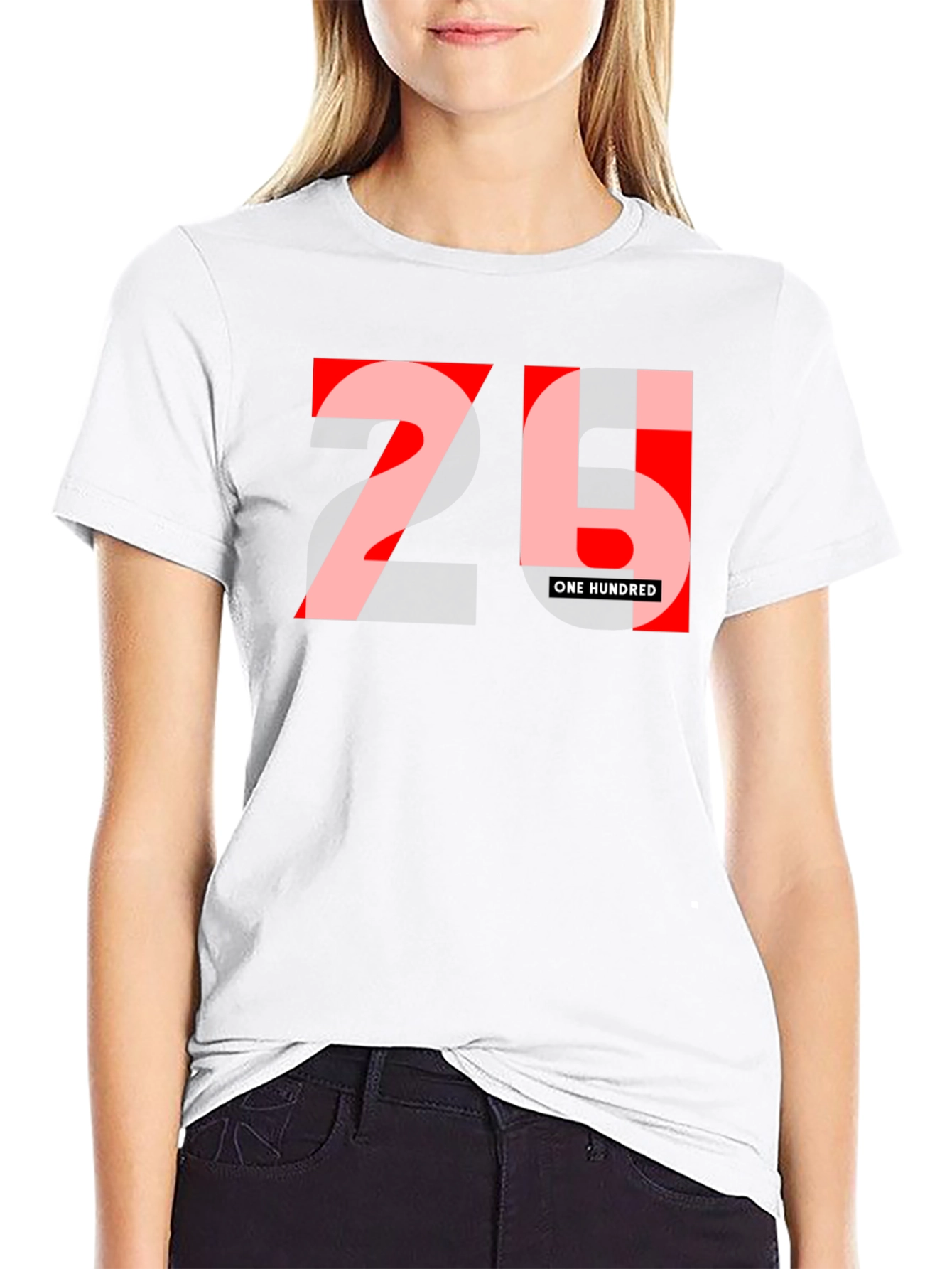 26 One Hundred Graphic Tee - Black