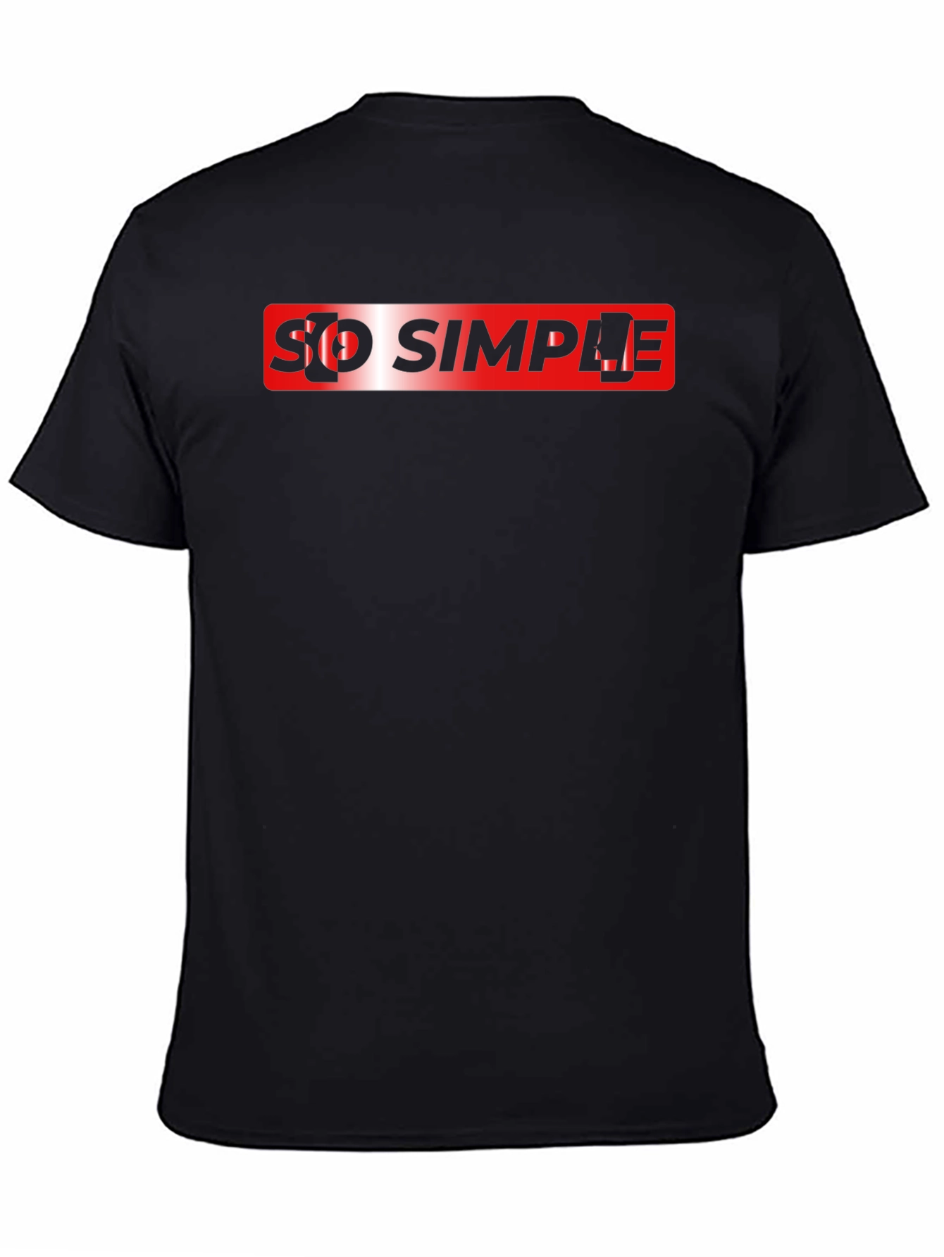 So Simple Graphic Tee - Cool Casual Style