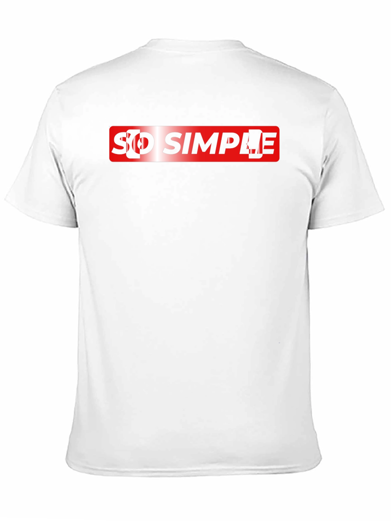 So Simple Graphic Tee - Cool Casual Style