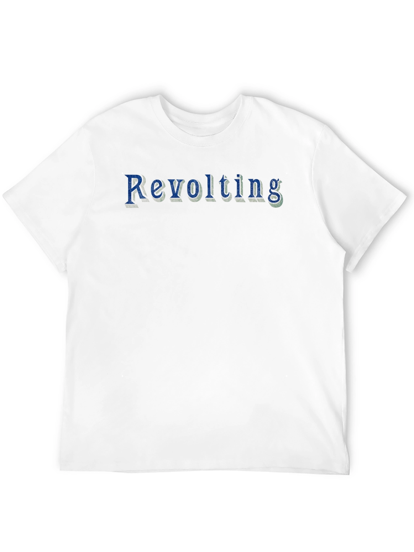 Revolting Graphic Print T-Shirt - Black