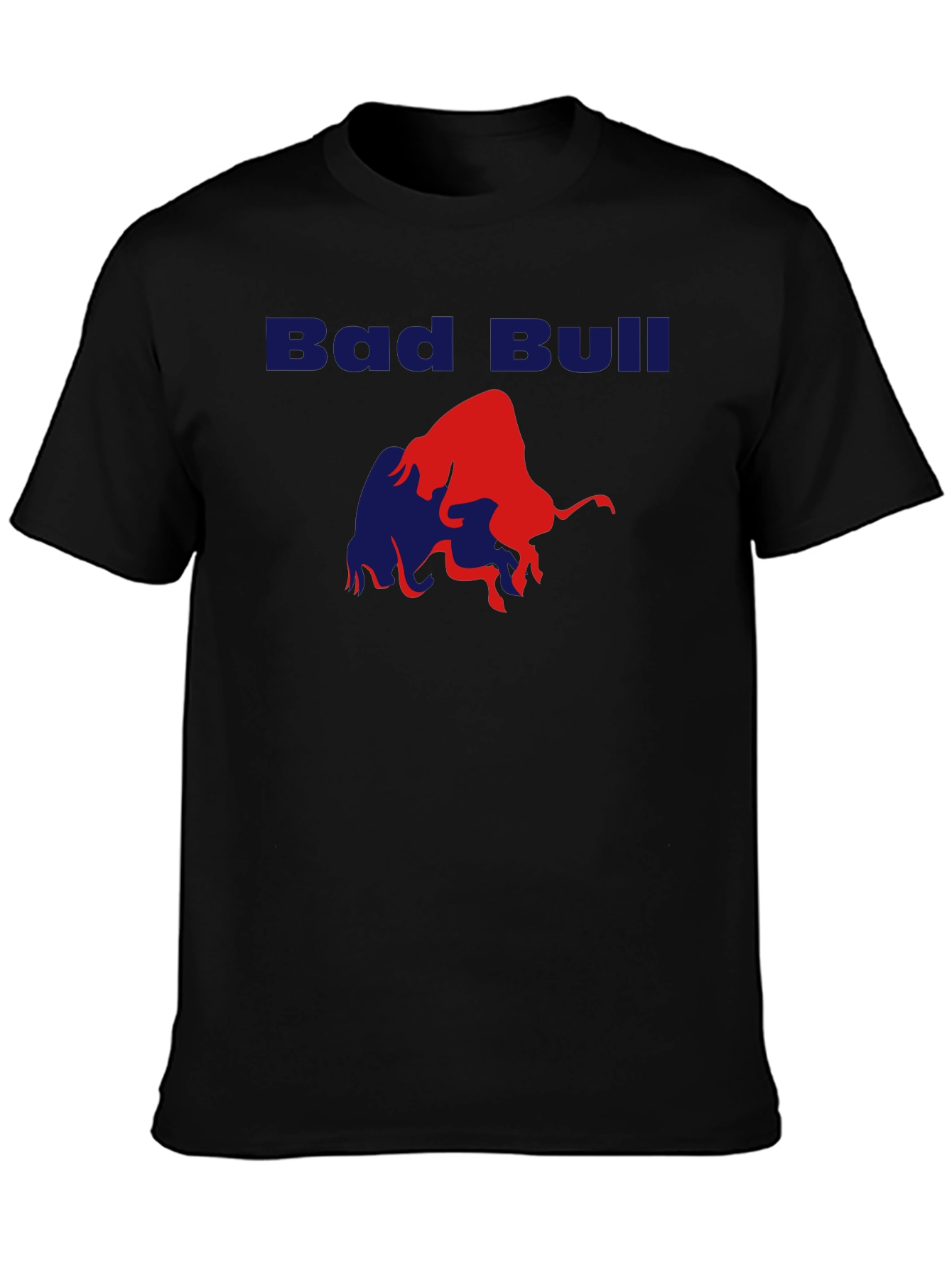Bad Bull Graphic T-Shirt - Mens Black Tee