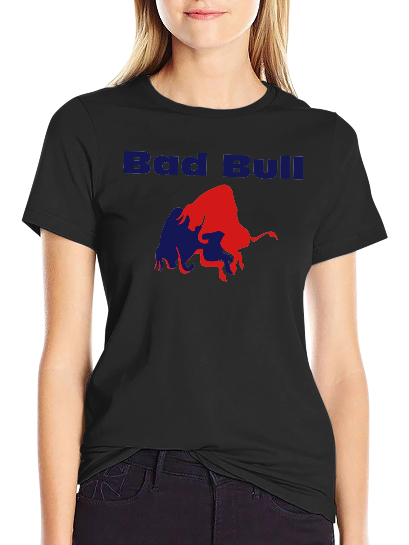 Bad Bull Graphic T-Shirt - Mens Black Tee