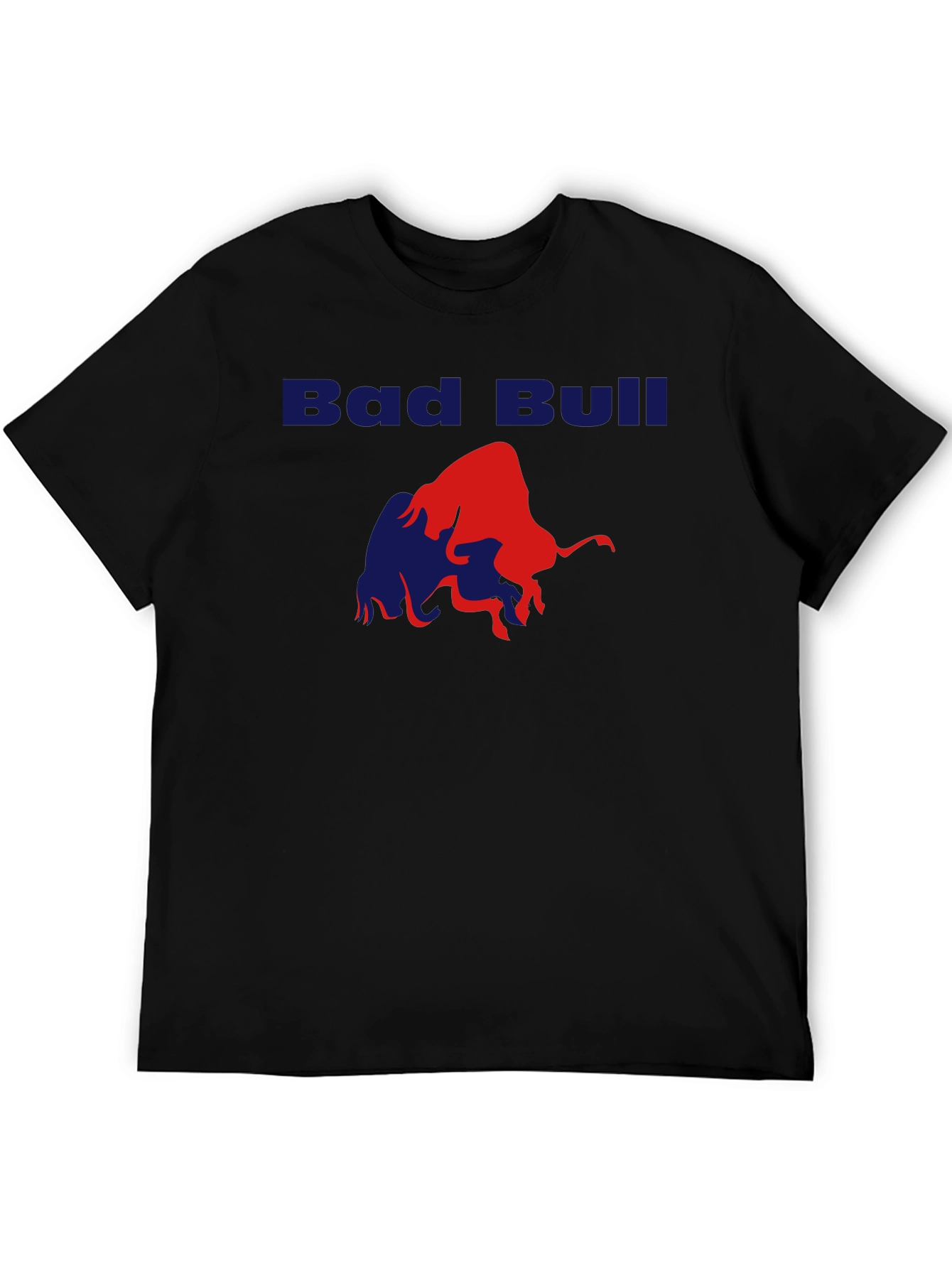 Bad Bull Graphic T-Shirt - Mens Black Tee