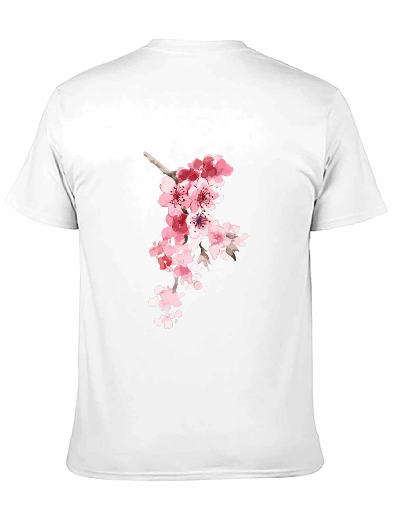 Sakura Blossom Black T-Shirt