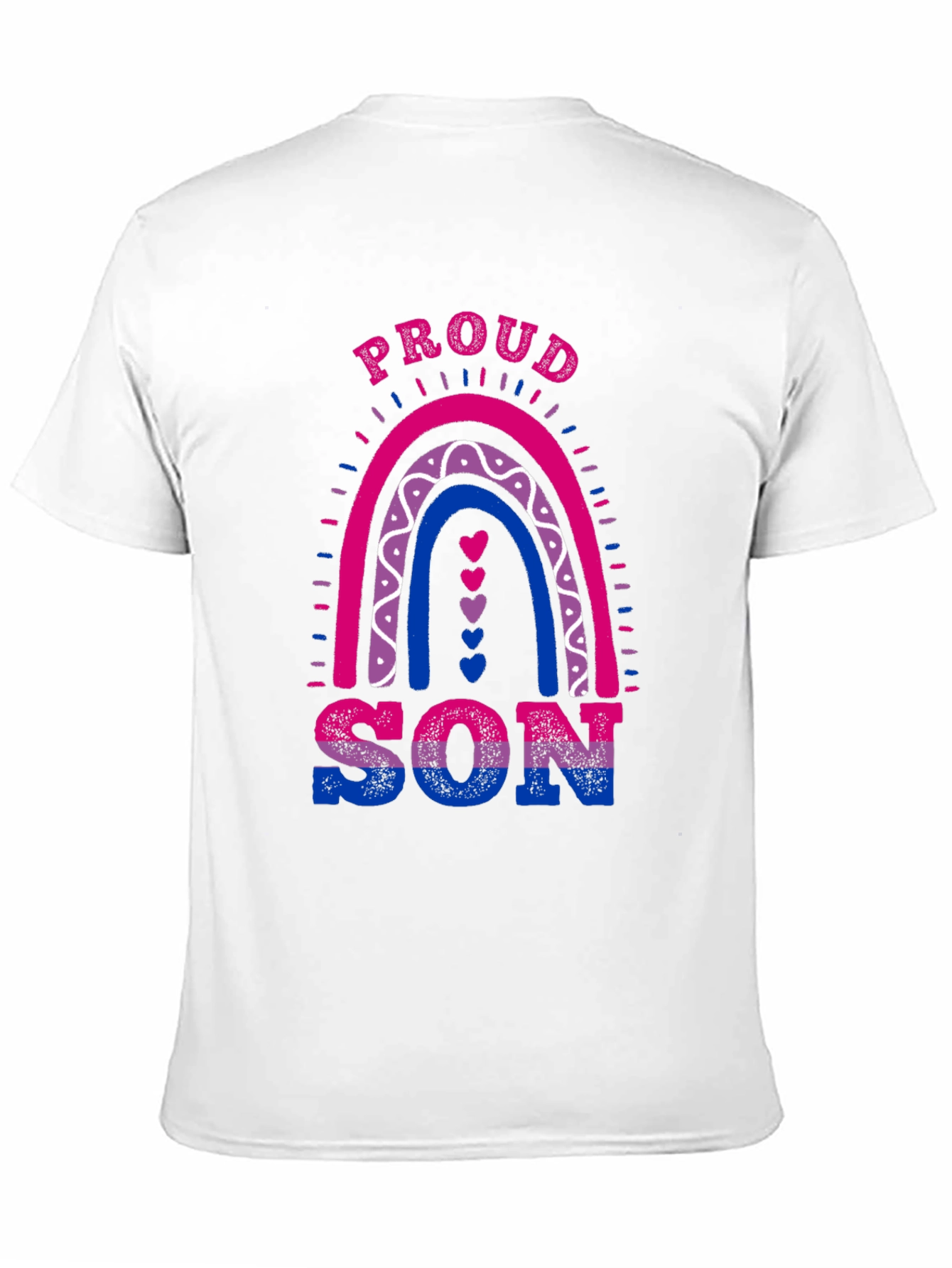 Proud Bi Son Rainbow LGBTQ+ T-Shirt