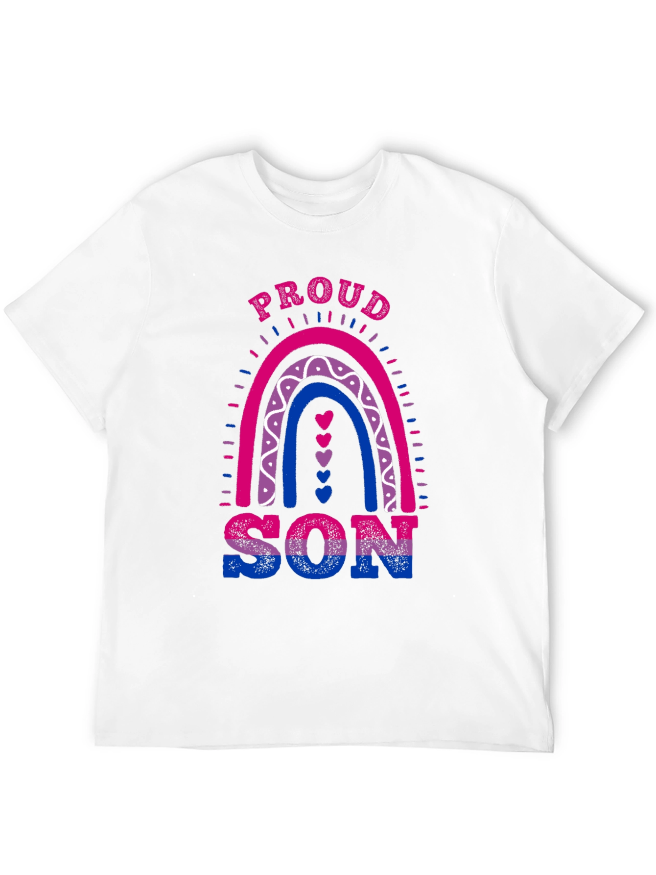 Proud Bi Son Rainbow LGBTQ+ T-Shirt