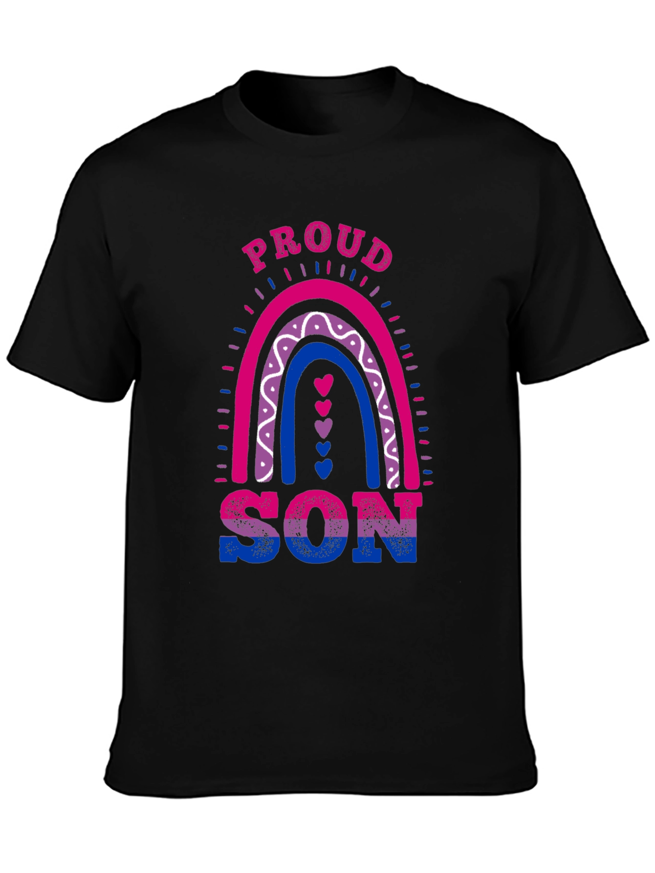 Proud Bi Son Rainbow LGBTQ+ T-Shirt