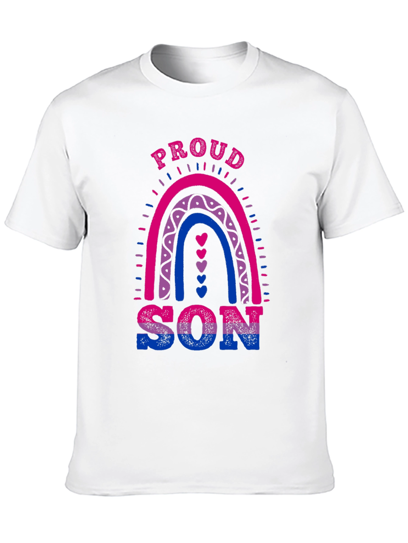 Proud Bi Son Rainbow LGBTQ+ T-Shirt