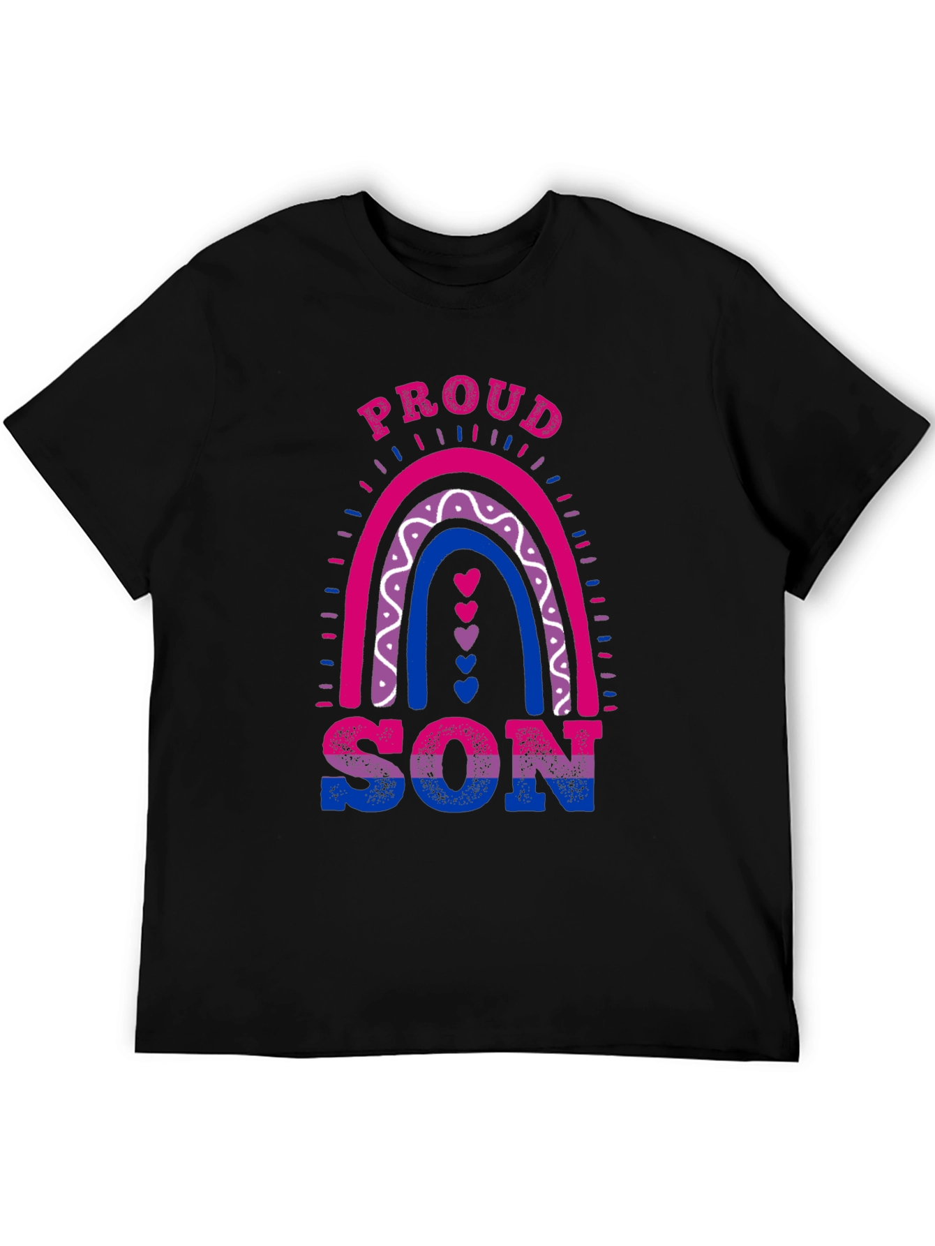 Proud Bi Son Rainbow LGBTQ+ T-Shirt