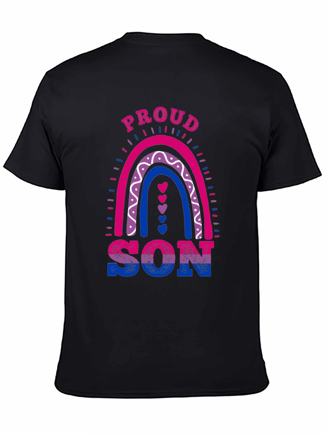Proud Bi Son Rainbow LGBTQ+ T-Shirt