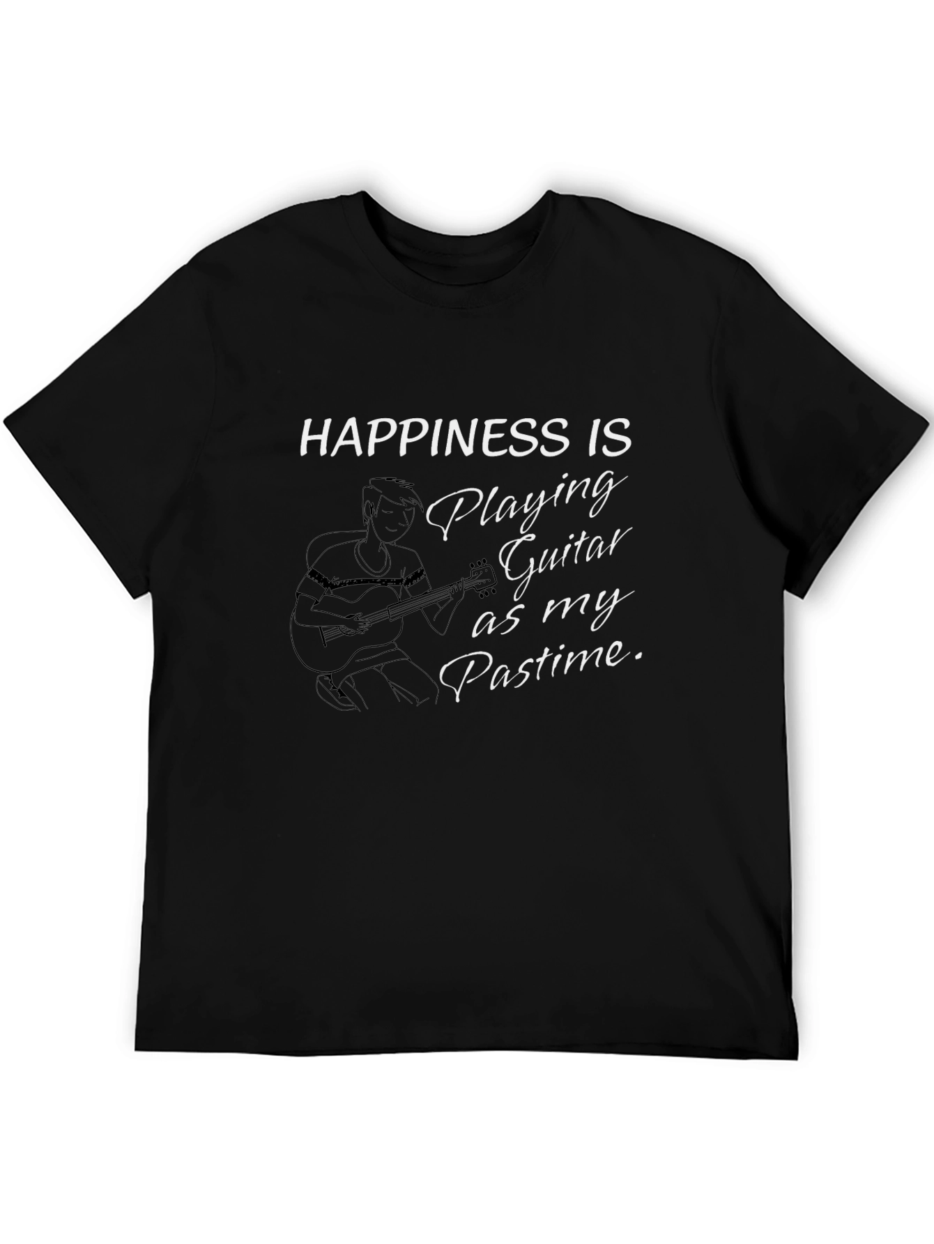 Happiness Guitar Player T-Shirt