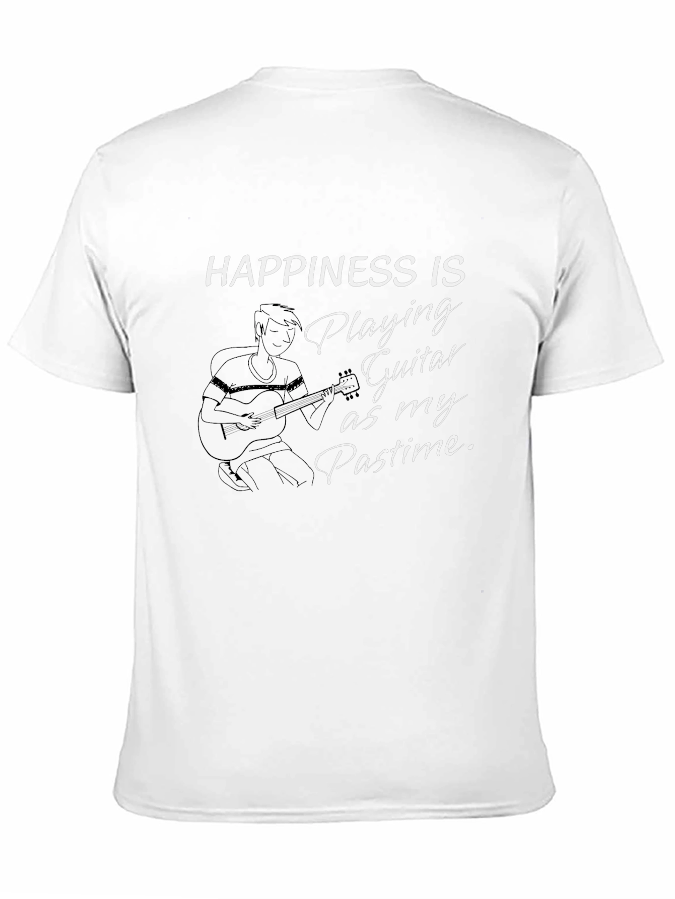 Happiness Guitar Player T-Shirt
