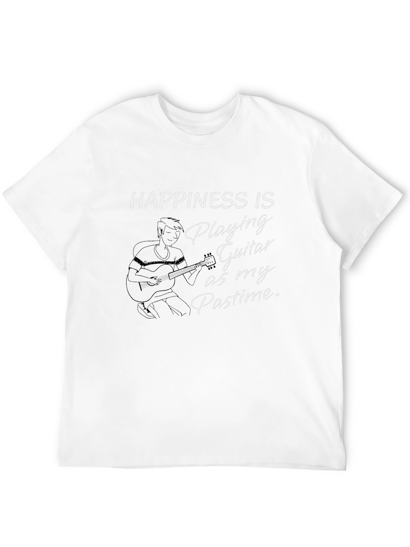 Happiness Guitar Player T-Shirt