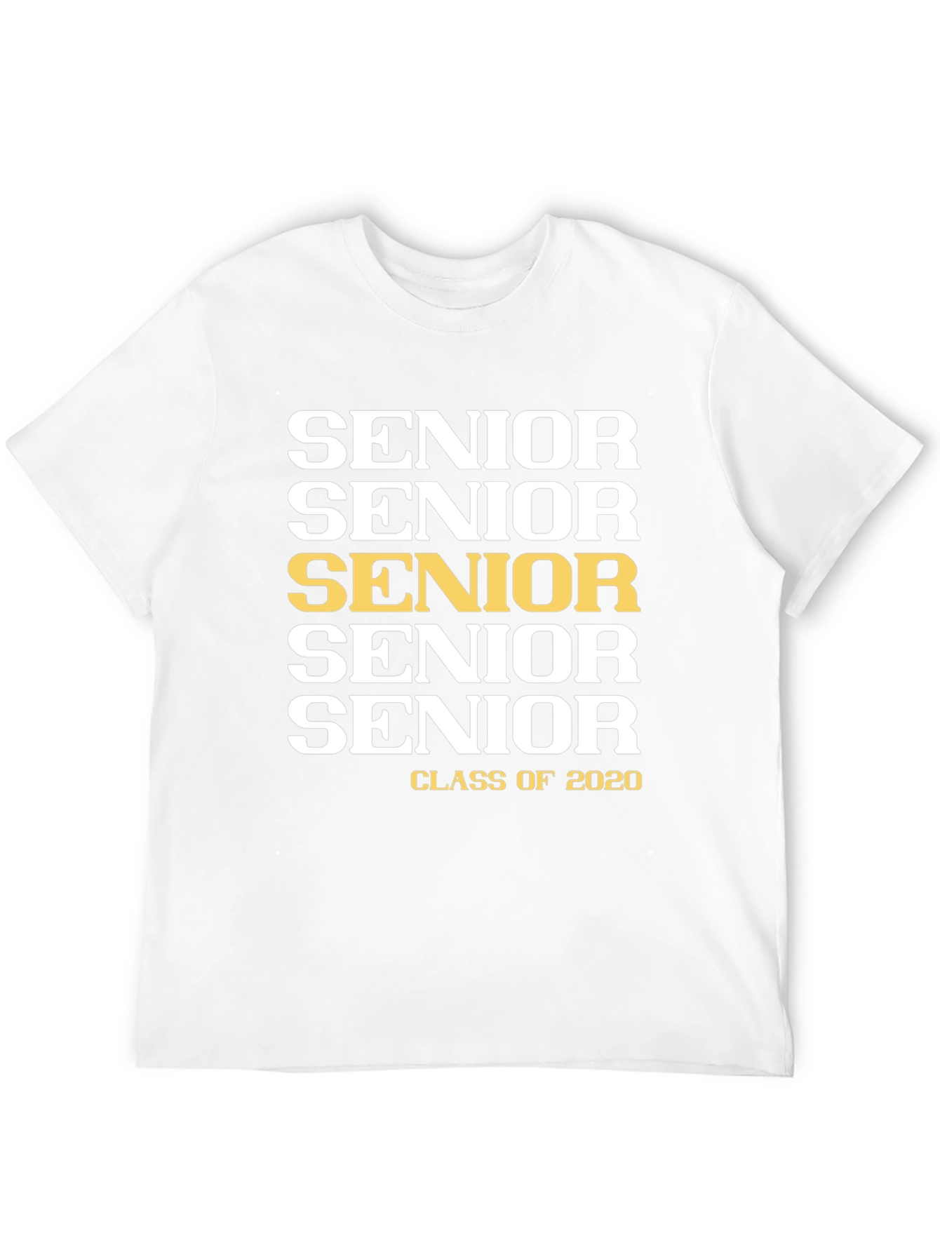 Senior 2020 T-Shirt Graduation Gift
