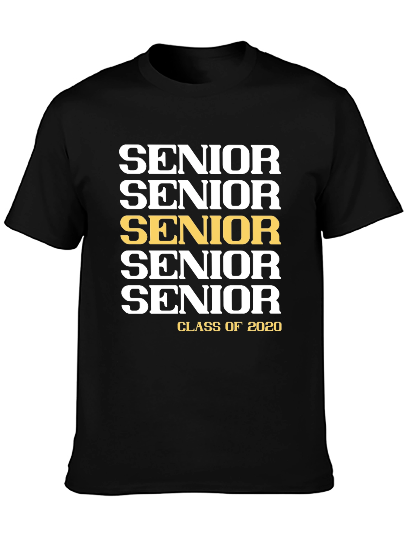 Senior 2020 T-Shirt Graduation Gift