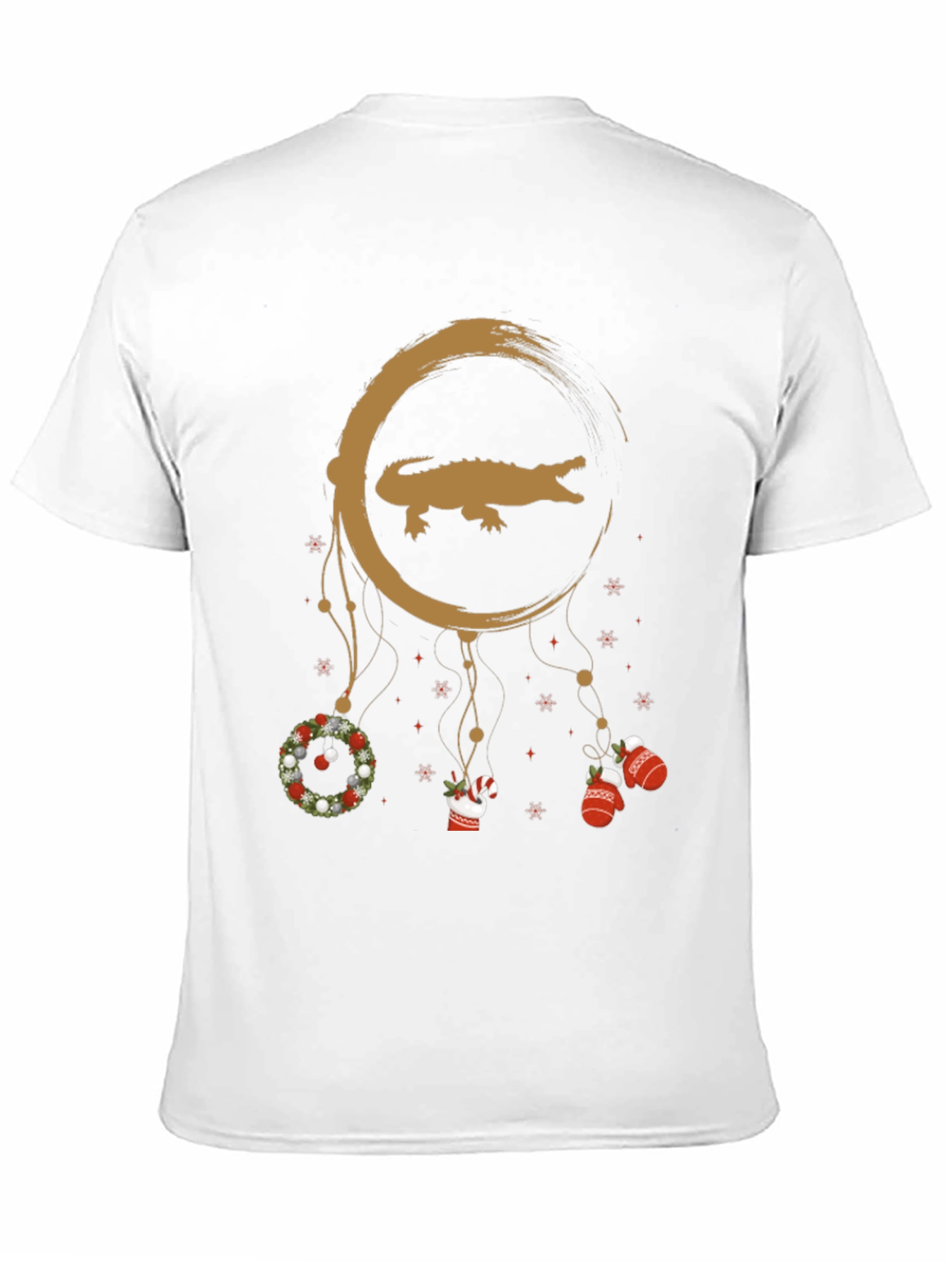 Festive Alligator Dreamcatcher T-Shirt
