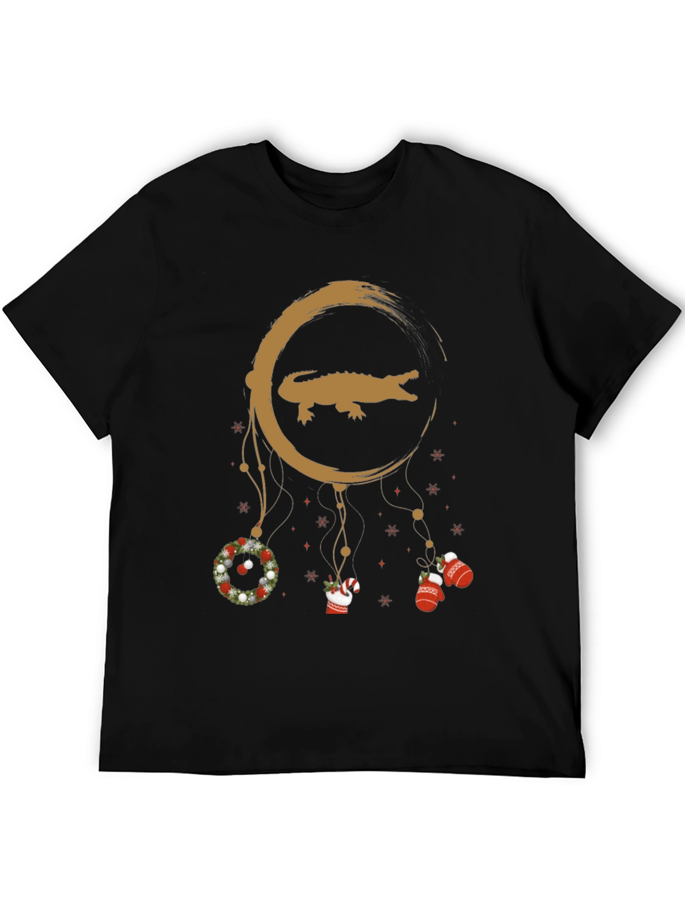 Festive Alligator Dreamcatcher T-Shirt