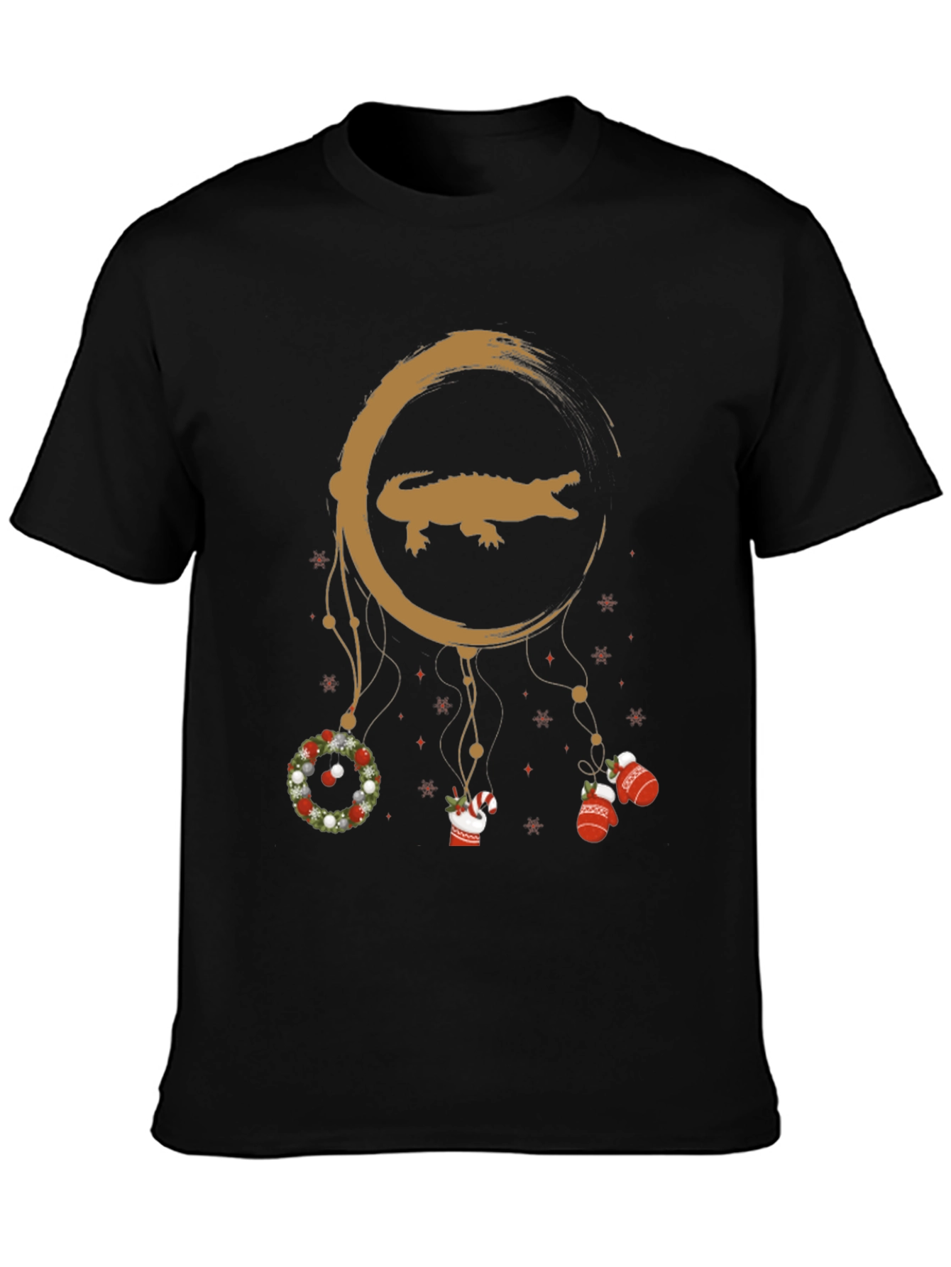 Festive Alligator Dreamcatcher T-Shirt