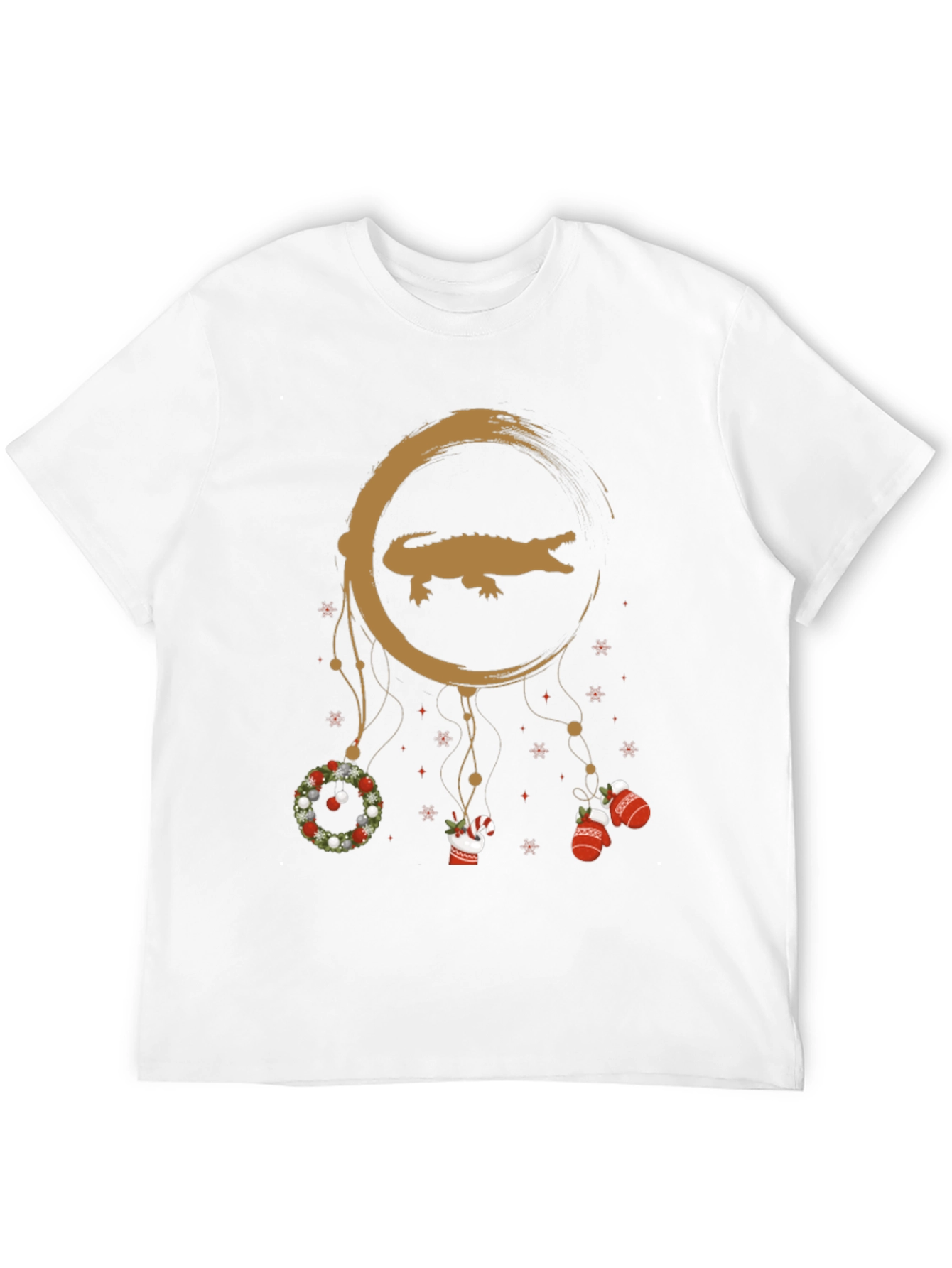 Festive Alligator Dreamcatcher T-Shirt