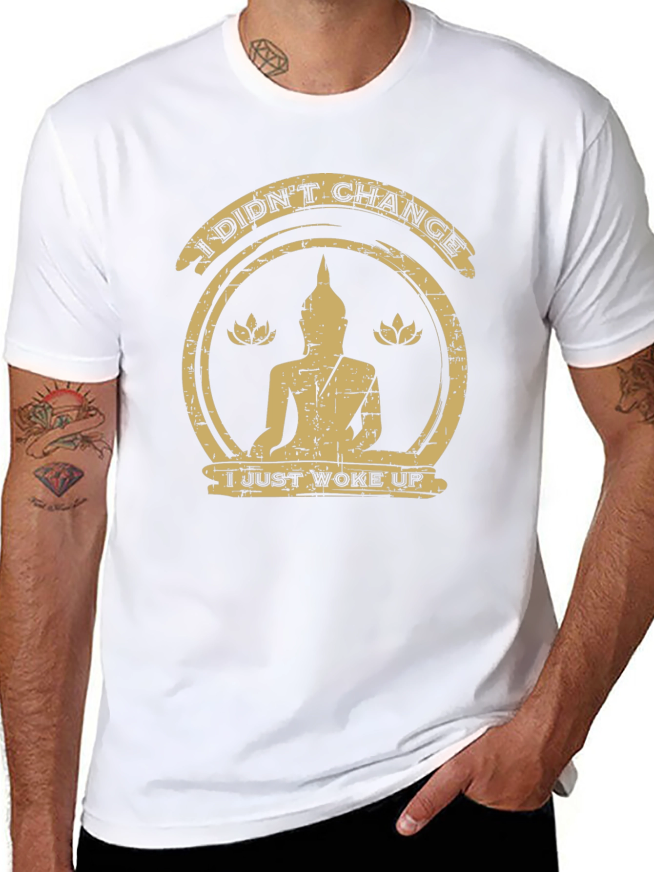 I Didnt Change Buddha Graphic Tee