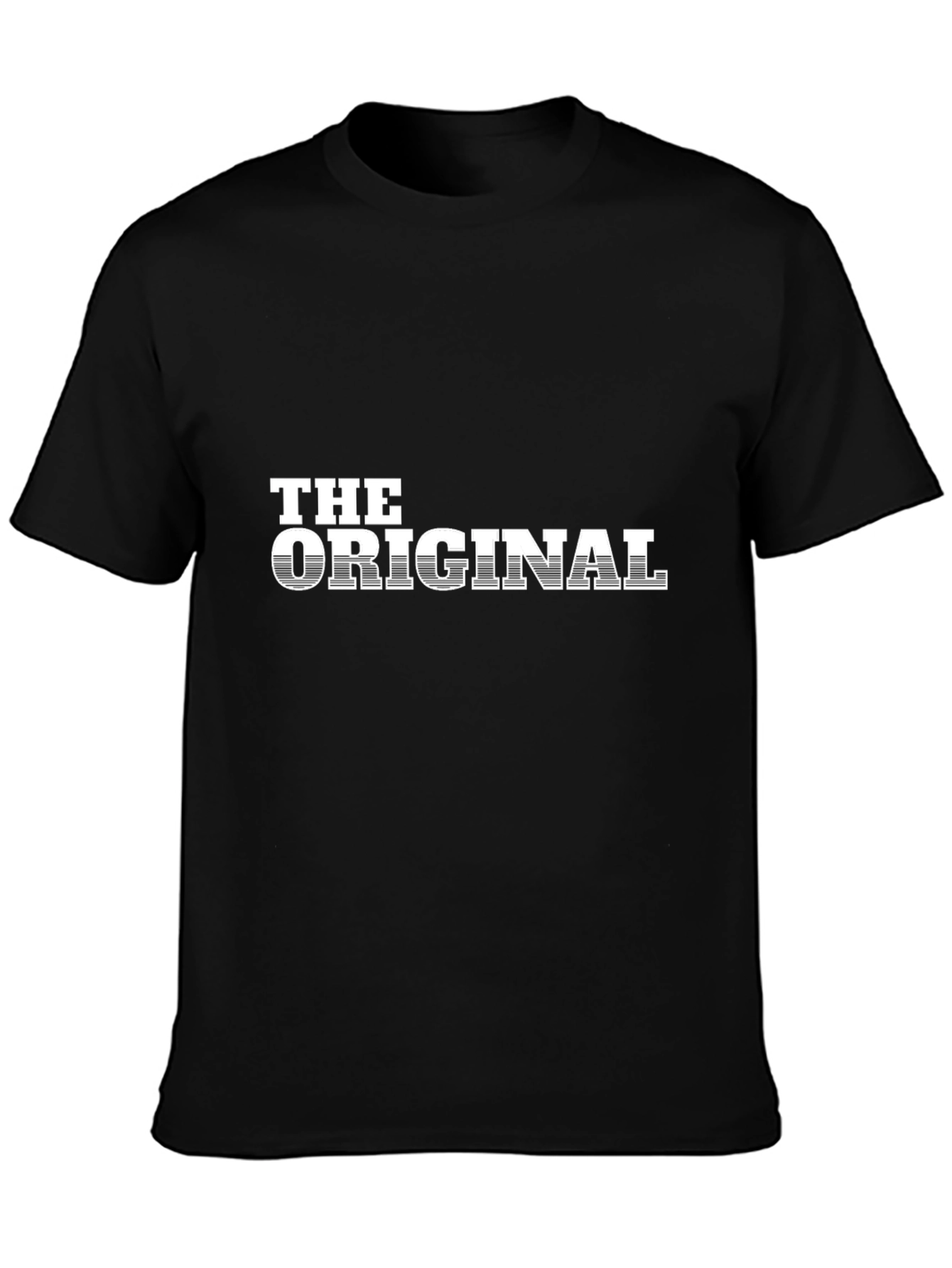 The Original Graphic Tee - Black Cotton