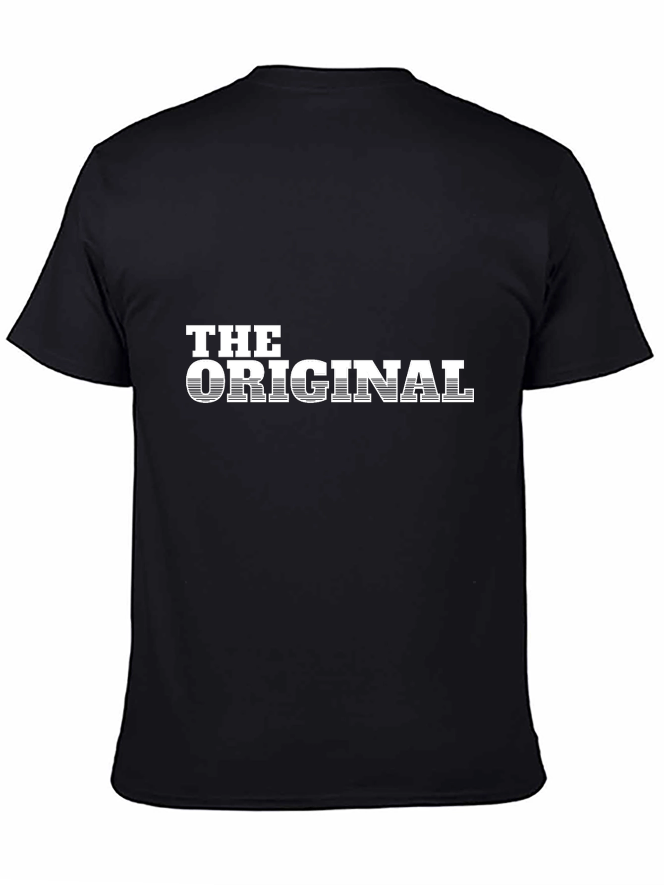 The Original Graphic Tee - Black Cotton