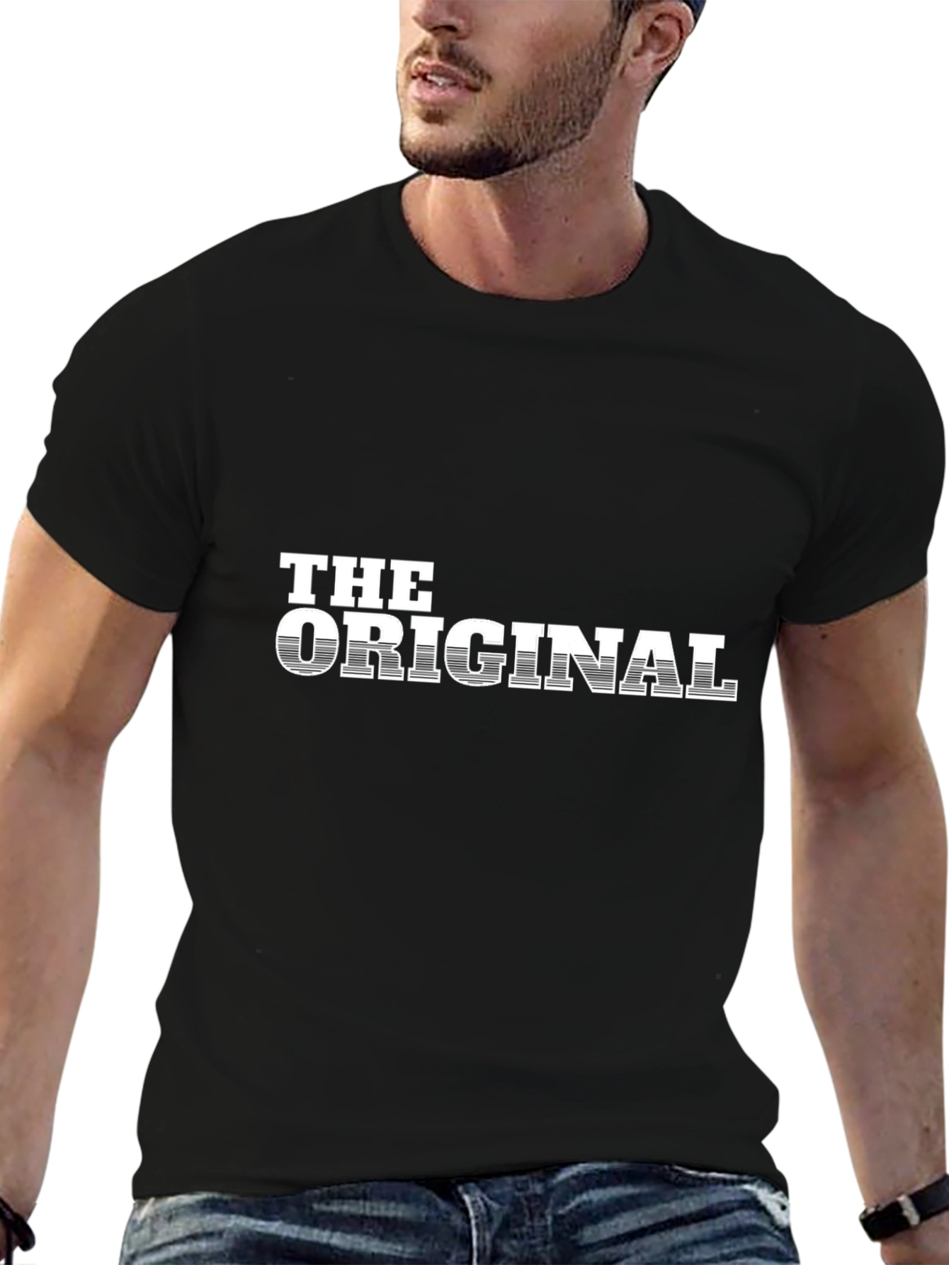 The Original Graphic Tee - Black Cotton