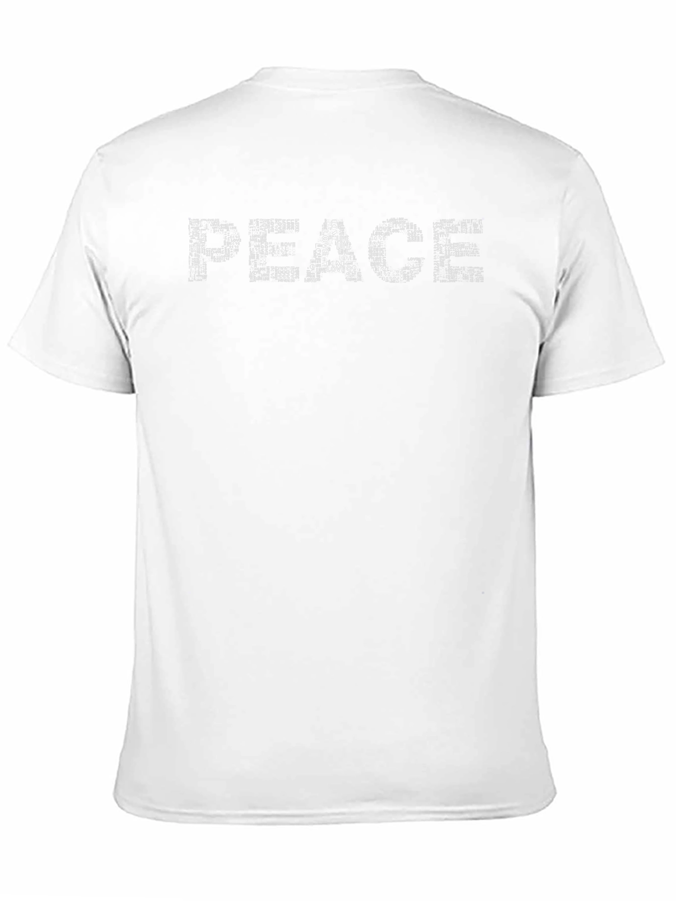 Peace Word Art Graphic Tee - Unisex