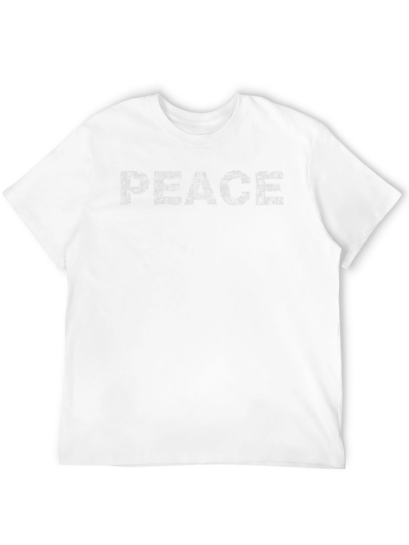 Peace Word Art Graphic Tee - Unisex