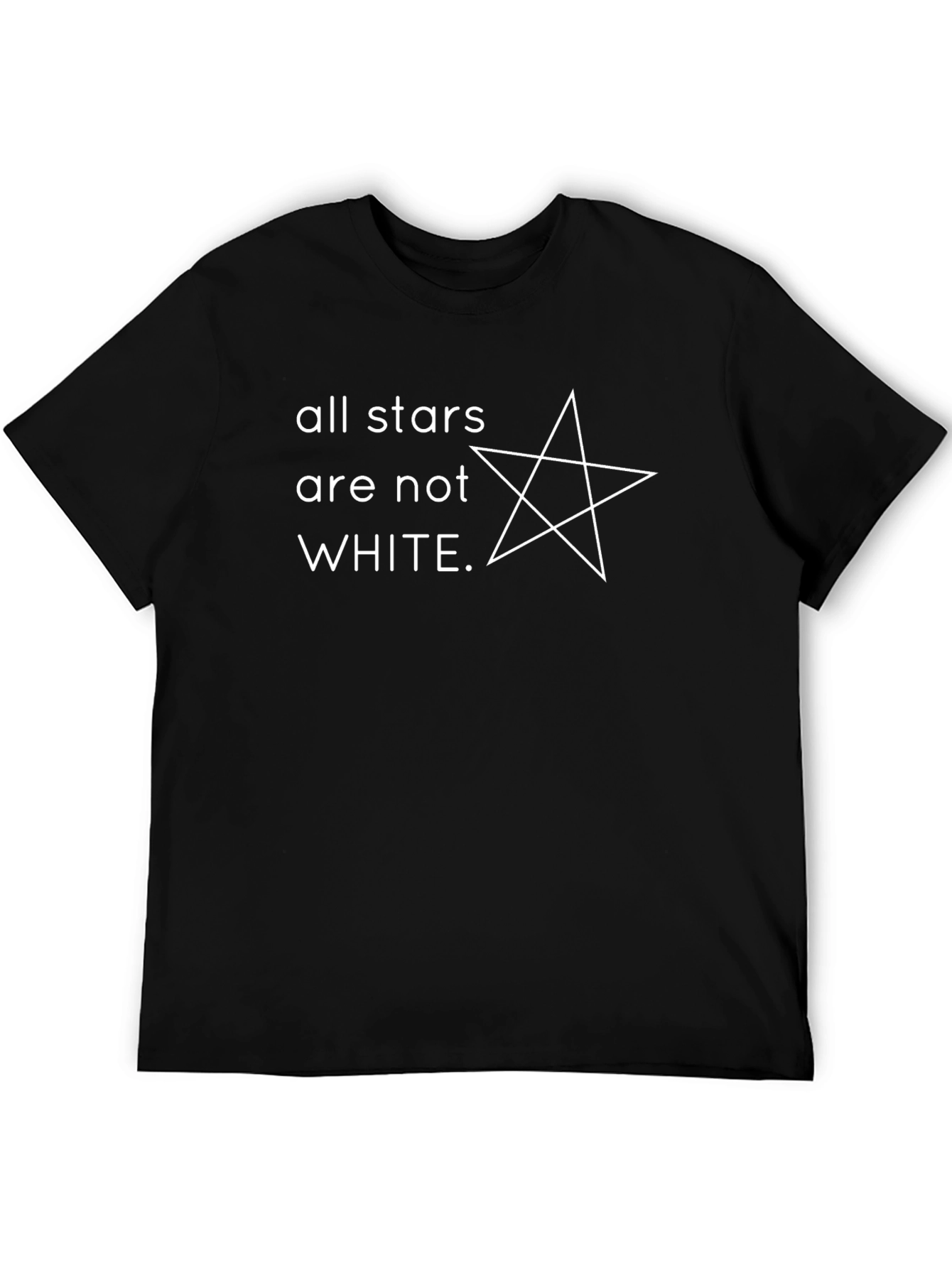 All Stars Are Not White Graphic T-Shirt