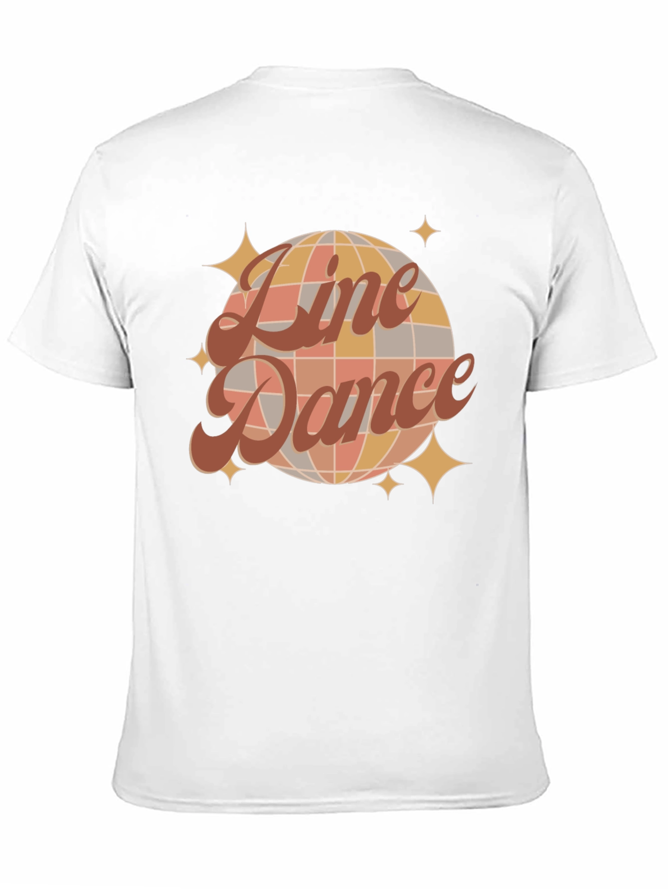 Retro Line Dance Graphic T-Shirt