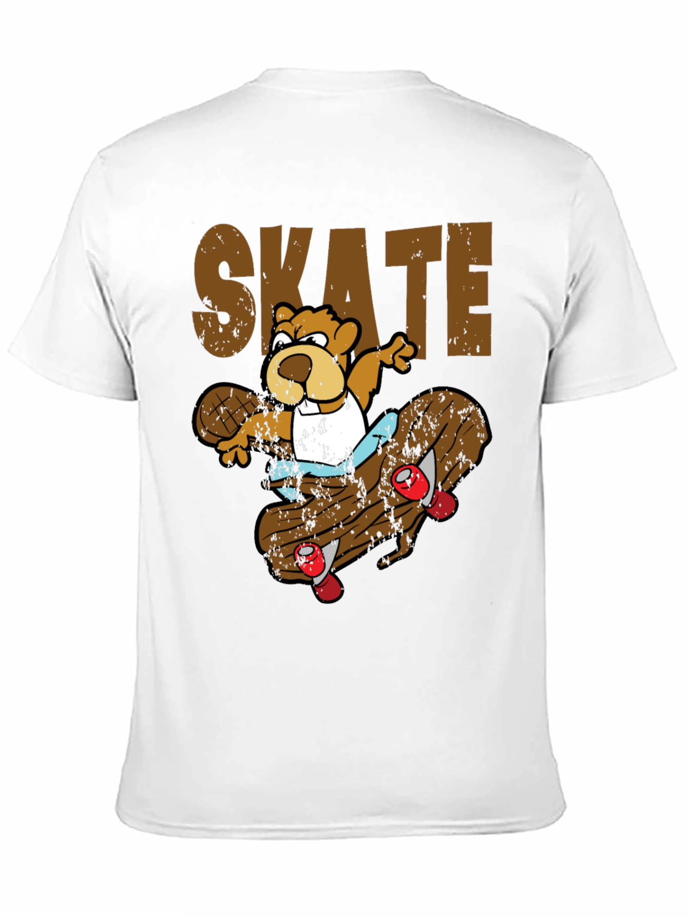 Skateboarding Beaver T-Shirt