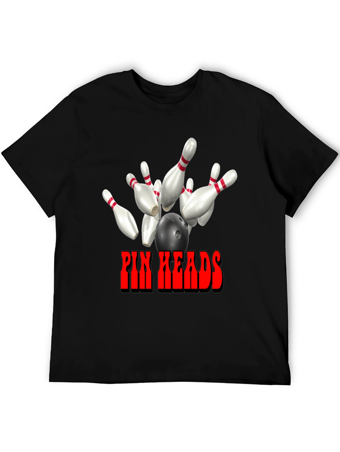 Pin Heads Bowling T-Shirt - Strike Edition