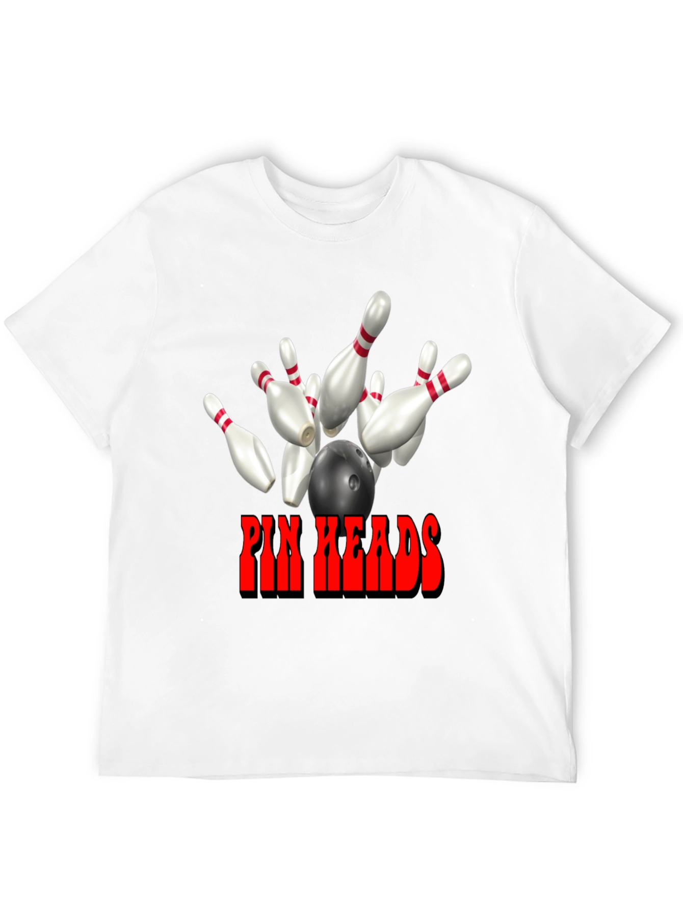 Pin Heads Bowling T-Shirt - Strike Edition