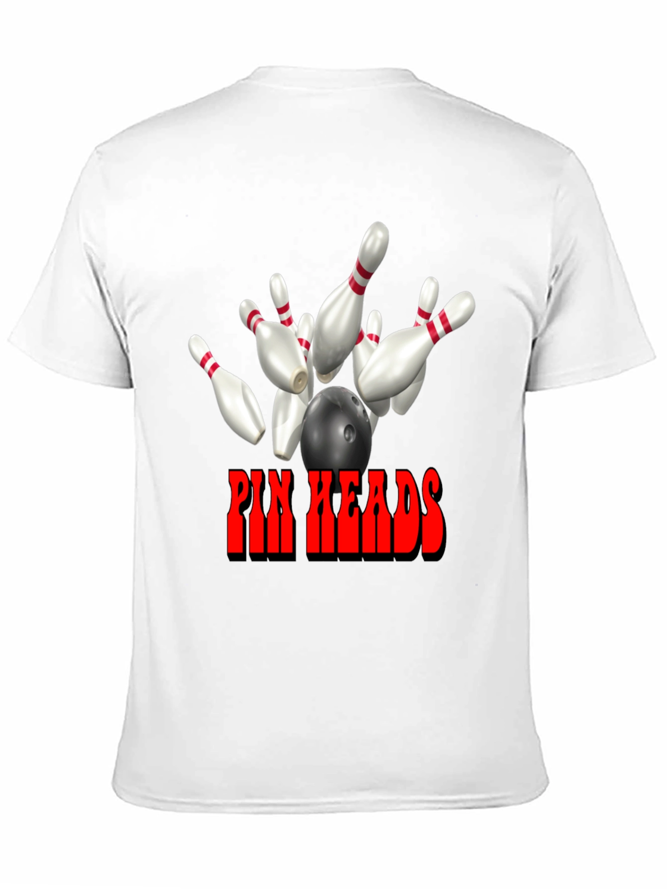 Pin Heads Bowling T-Shirt - Strike Edition