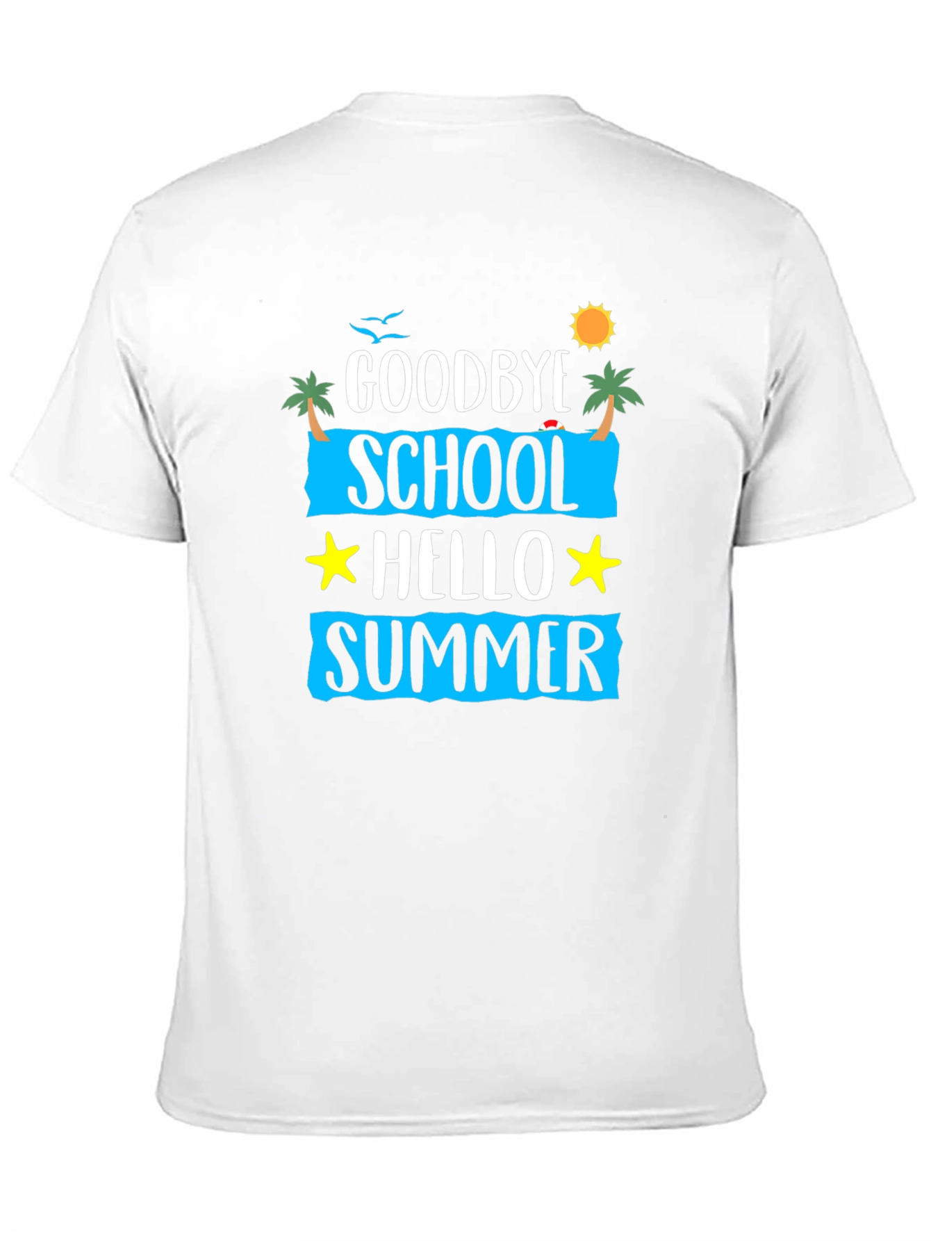 Goodbye School Hello Summer Graphic Tee