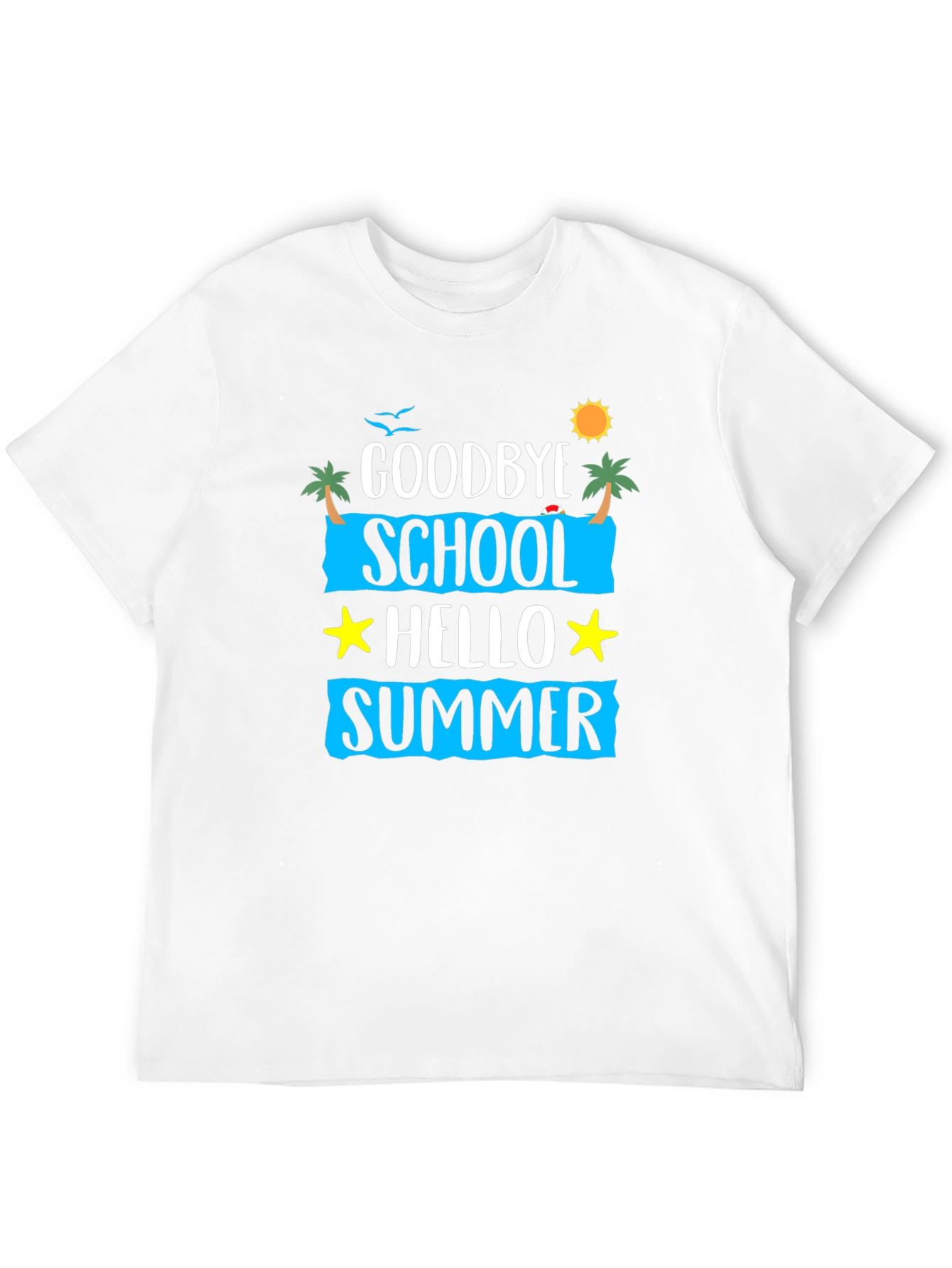 Goodbye School Hello Summer Graphic Tee