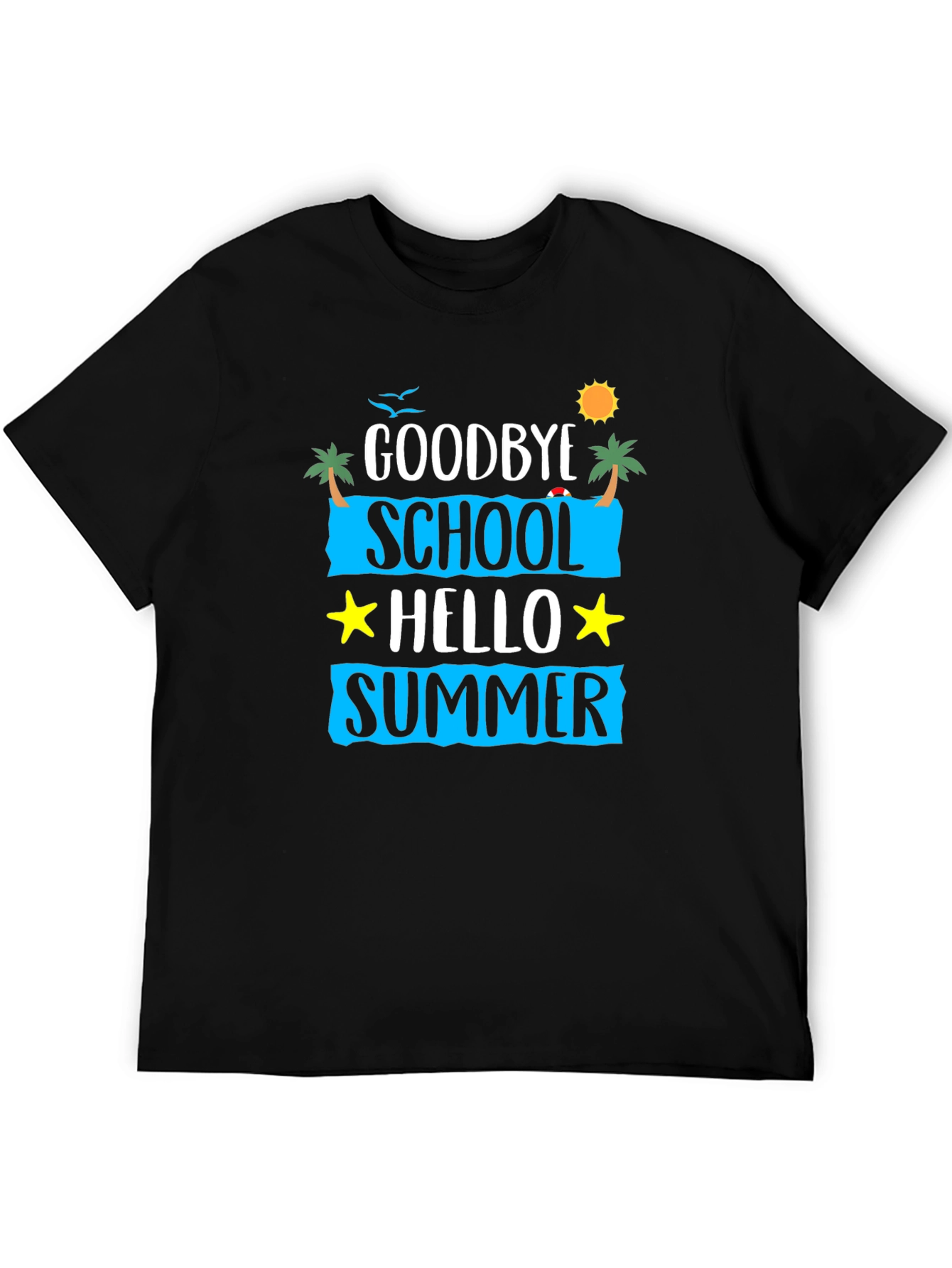 Goodbye School Hello Summer Graphic Tee