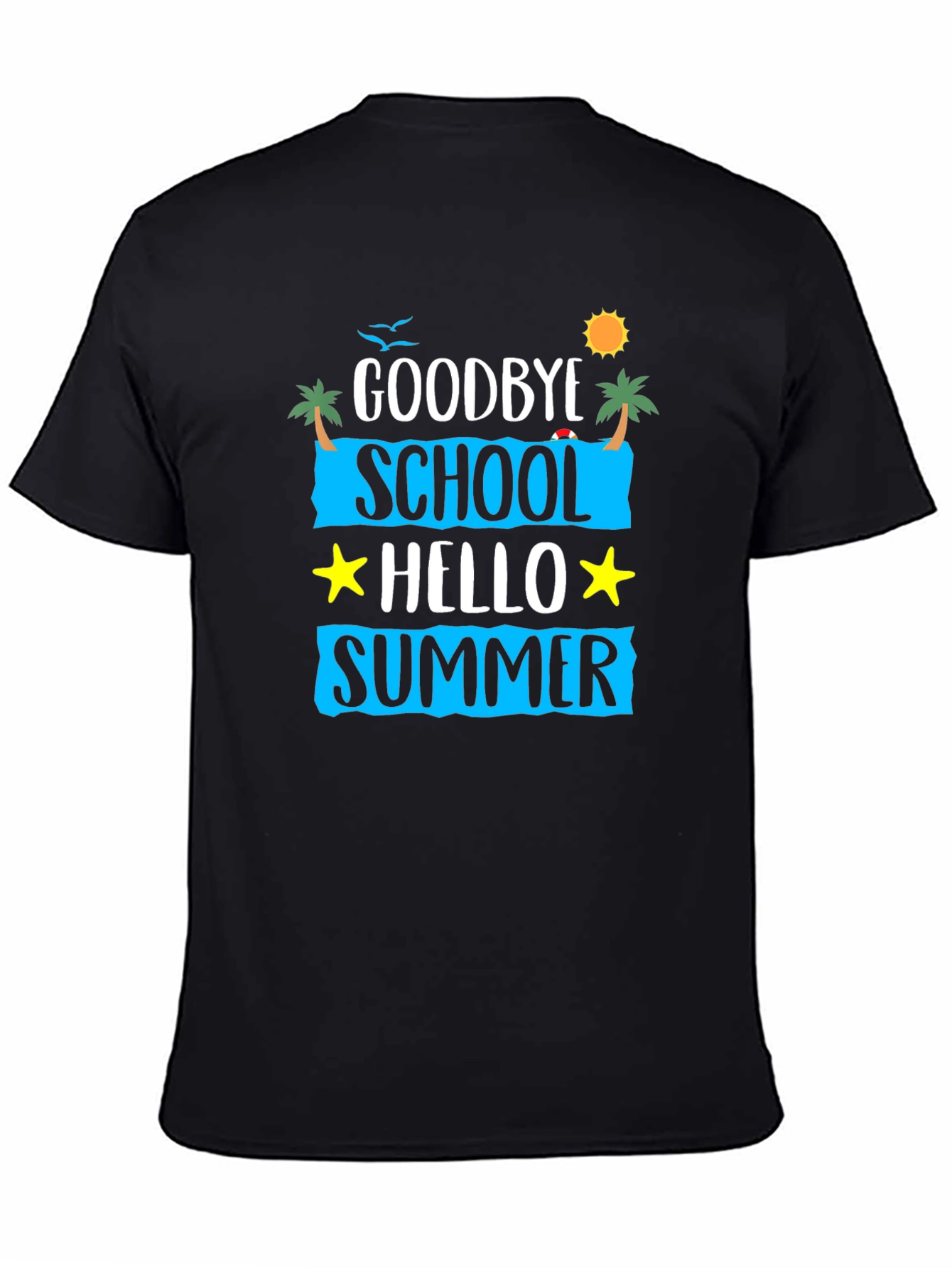 Goodbye School Hello Summer Graphic Tee