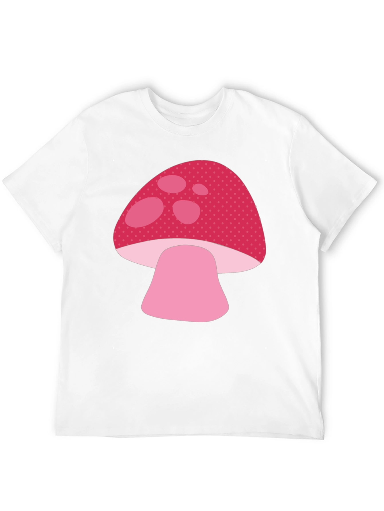 Mushroom Graphic Tee - Cute Casual Shirt