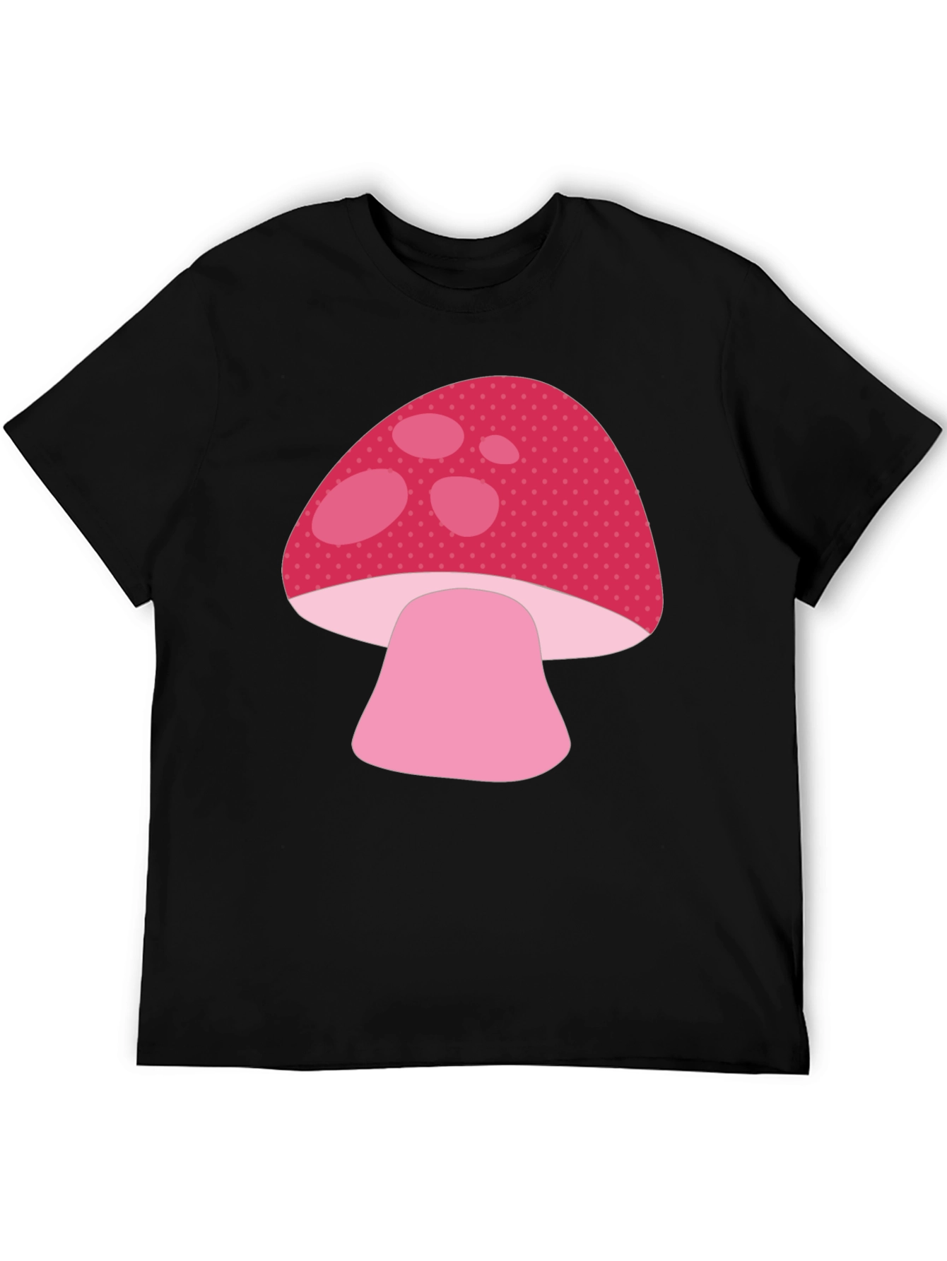 Mushroom Graphic Tee - Cute Casual Shirt