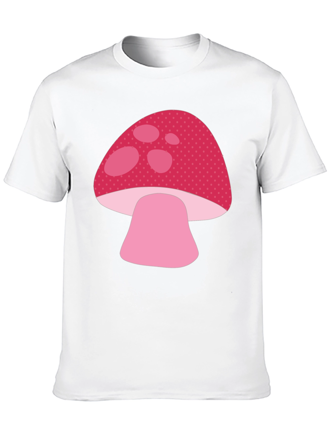 Mushroom Graphic Tee - Cute Casual Shirt